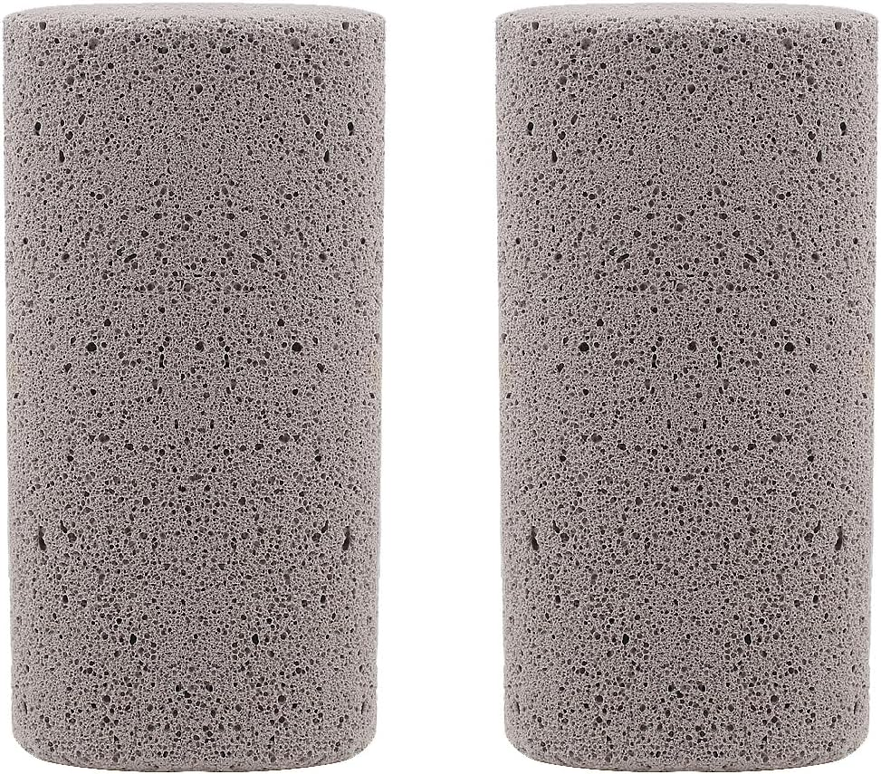 Plzoslly 2 Pack Pet Hair Remover for Cat Hair Removal, Pet Fur Remover Pumice Stone for Dog Hair Removal, Remove Dog Cat Hair Quickly from Carpet, Furniture, Car, Bedding and Clothing