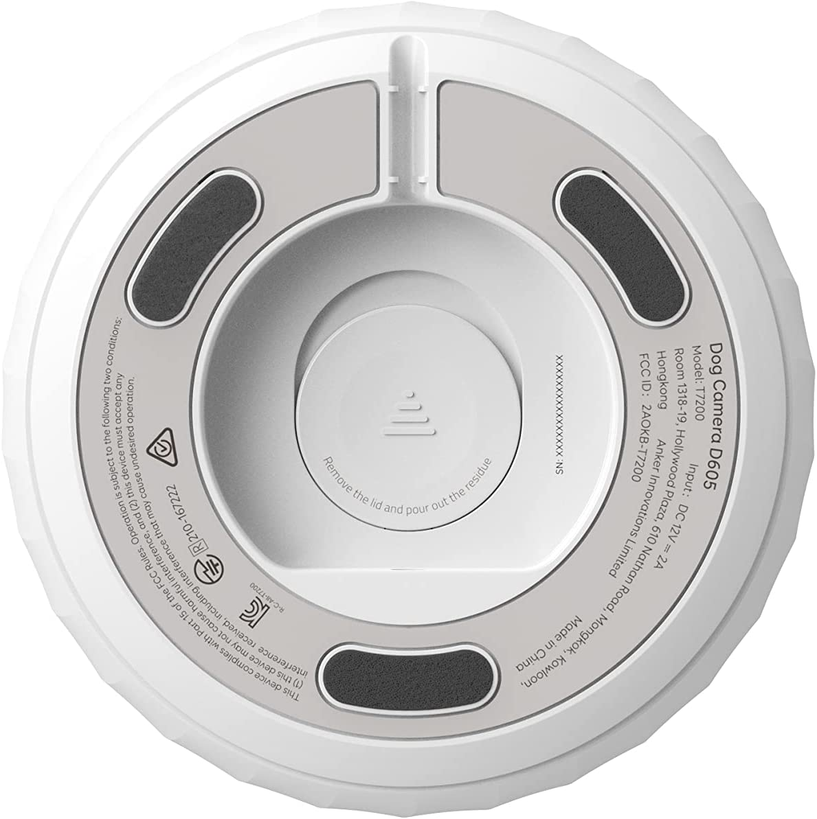 Eufy Security Pet Camera with Treat Dispenser - 1080P Smart Pet Monitor with Treat Dispenser & On-Device AI Tracking - 360&deg; View, Night Vision, Local Storage & 2-Way Audio - No Monthly Fee