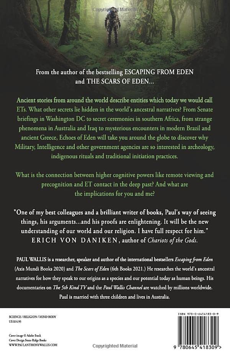 ECHOES of EDEN: What Secrets of Human Potential Were Buried with Our Ancestors' Memories of ET Contact? image number 1
