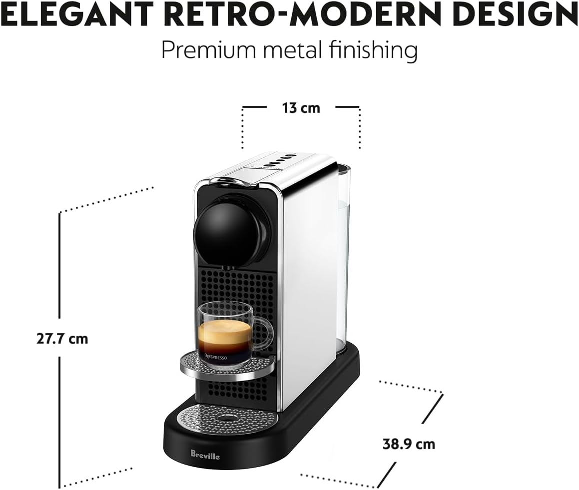 Nespresso Citiz Platinum Coffee Machine by Breville, BEC520PSS4JAN1 image number 6
