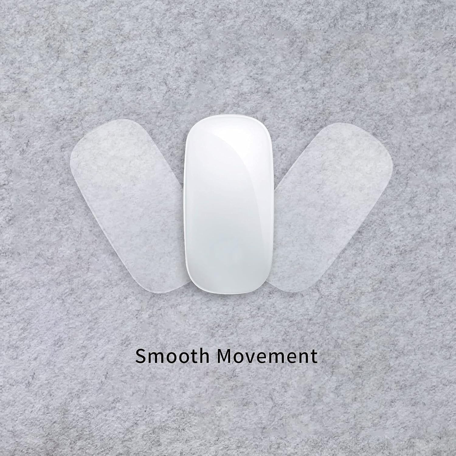 Desk Pad, Desk Protector Pad, Non-Slip 0.12 Inch Thick Large Mouse Pad, Felt Desk Mat, Writing Mat for Office and Home (Light Gray, 90 * 30CM) image number 2