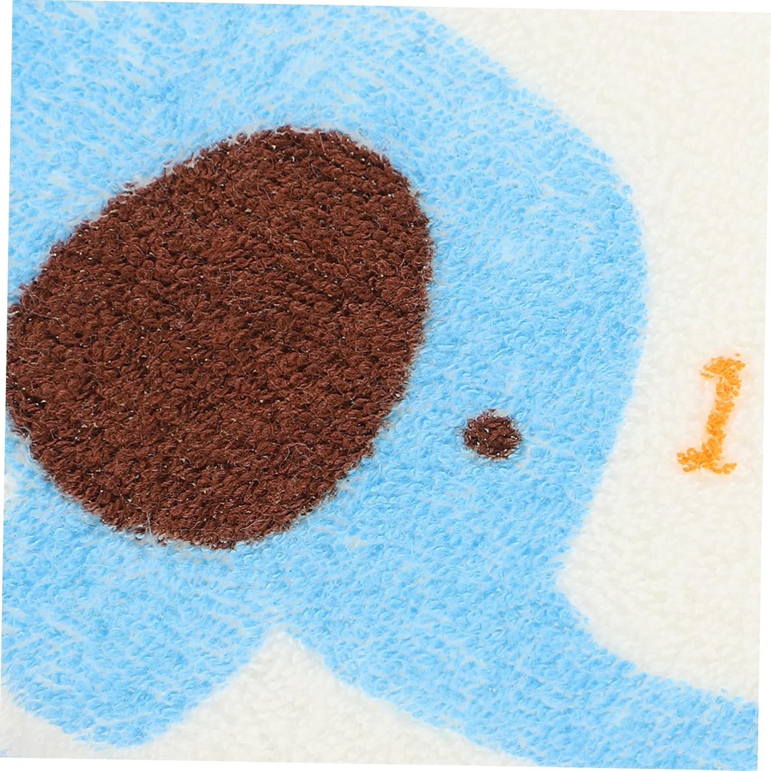 HOMOCONO Soft Baby Bath Sponge 2Pcs Bathing Towel for Newborns Exfoliating Scrubber Skin Friendly Bathing Supplies image number 5