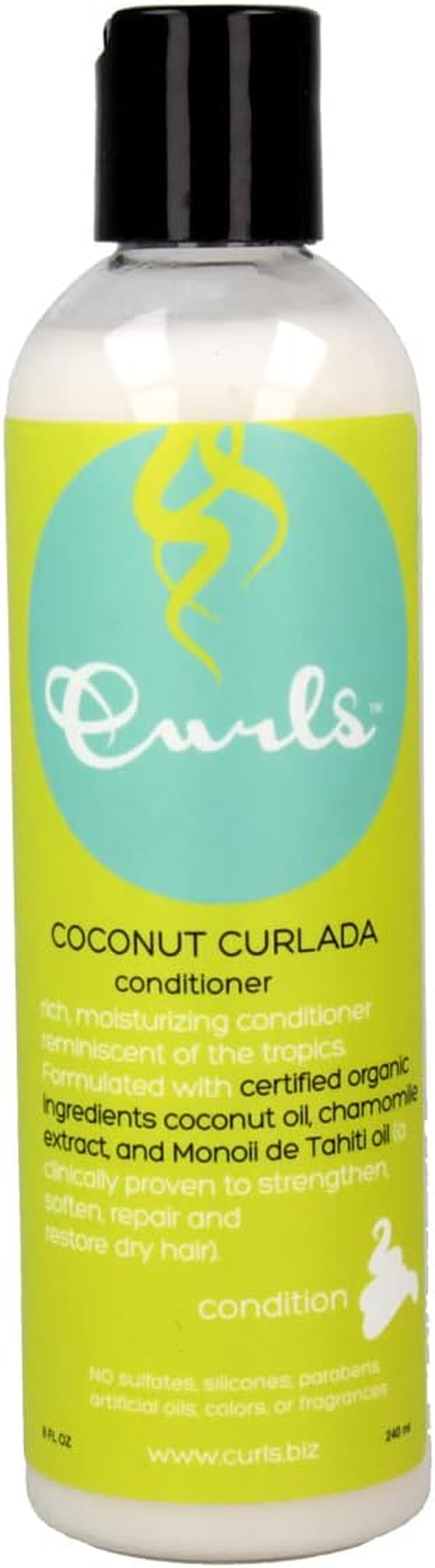 Curls Coconut Curlada Conditioner, 8 Ounce image number 3