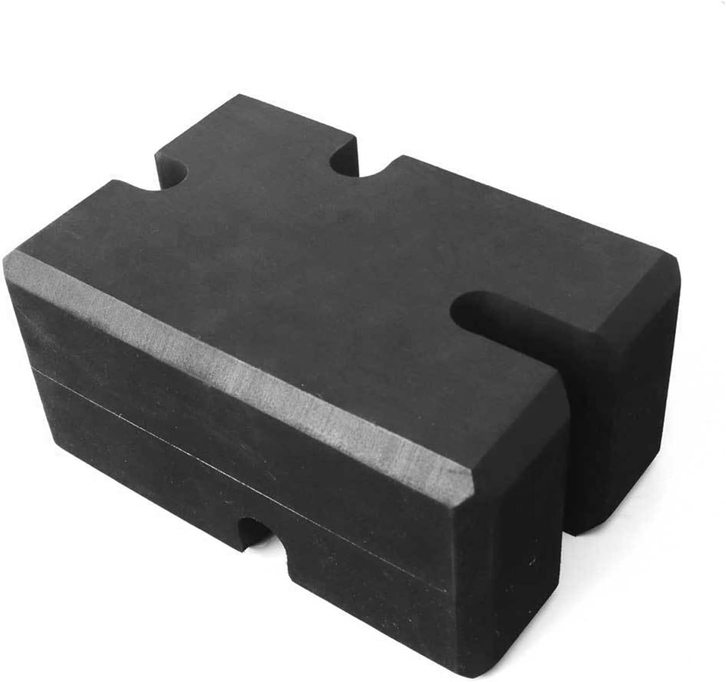 Bench Press Block - Adjustable 2-5 Inch Height Training Board, Rubber Bench Block | Deadlift Deficit Blocks for Home Gym Strength Training Deadlift Squat Assistance Range of Motion Limiter image number 2