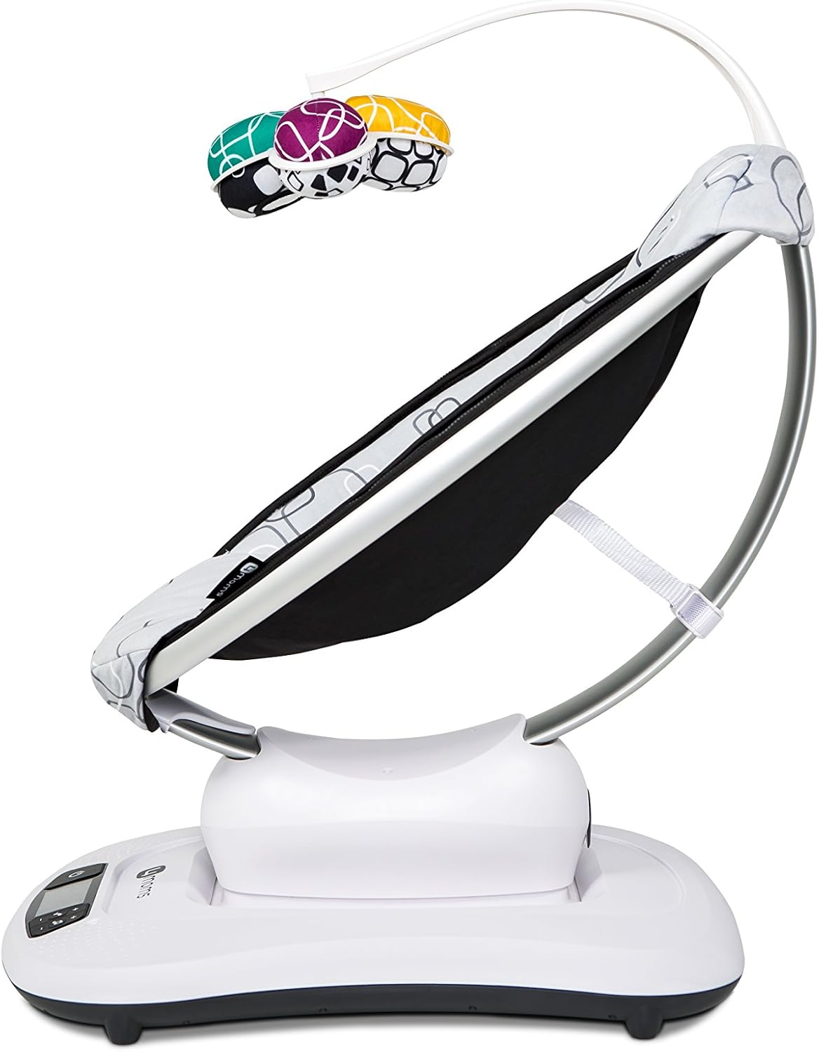 4Moms Mamaroo 4.0 Multi Motion Swing, Silver Plush image number 2