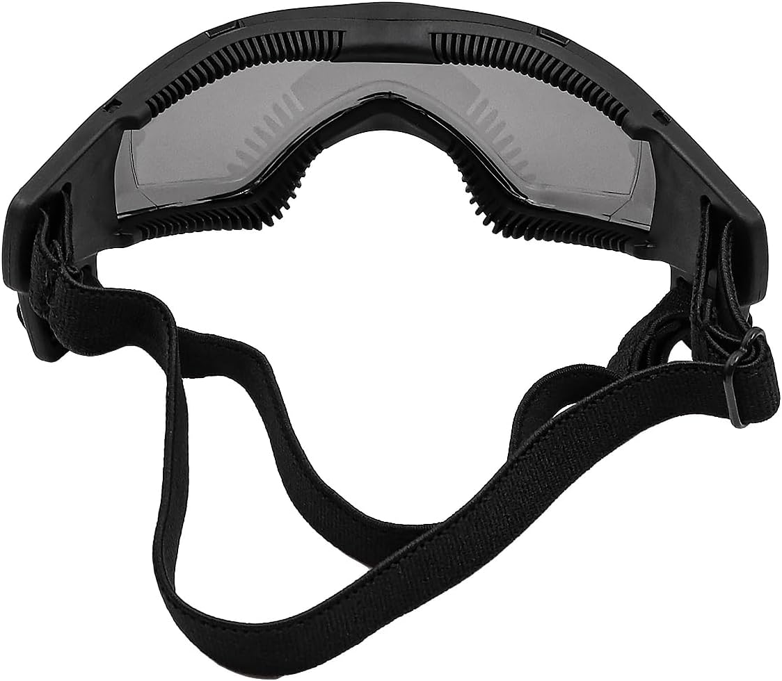 POFET Dog Glasses, Cool Pet Sunglasses, Protective Glasses with Flexible Frame, UV Protection, Waterproof, Snowproof, Windproof, Dustproof, for Small and Medium Dogs image number 1