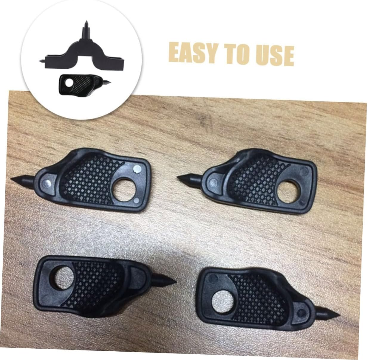 4Pcs Drip Irrigation Punch Tool and Hole Puncher Set for Gardening Watering System Installation, Plastic Agriculture Drip Water Accessory with Mini and Bull Head Punchers, Outdoor image number 1