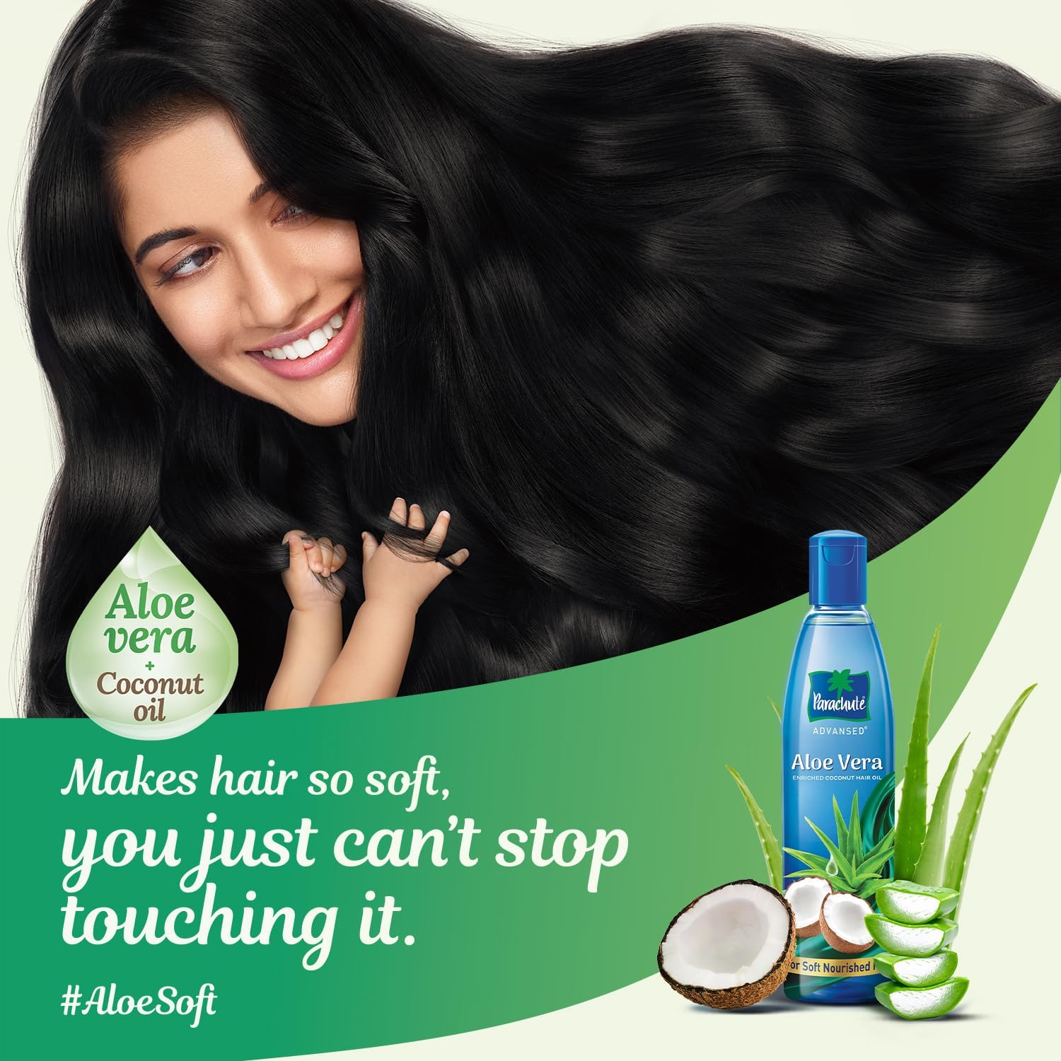 Parachute Advansed Jasmine, Coconut Hair Oil - 400 Ml image number 3