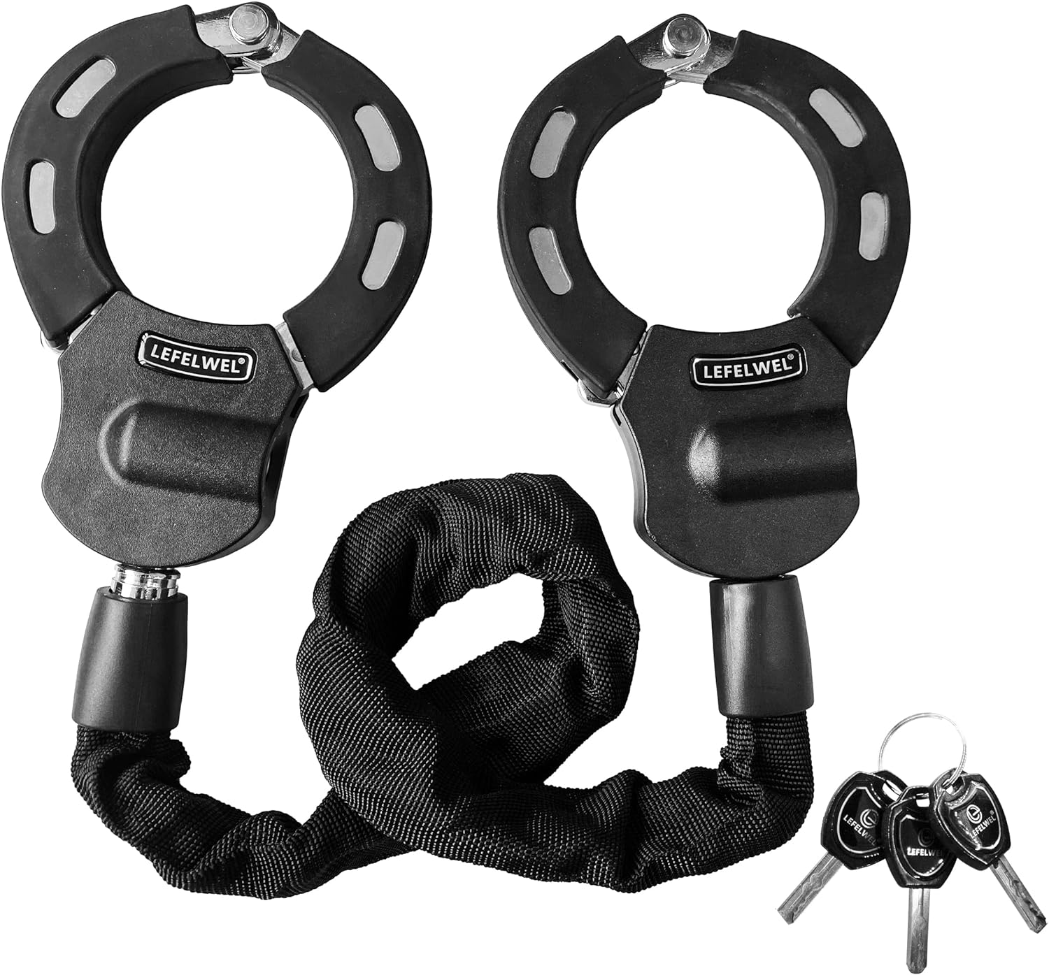 Scooter Lock,Bike Chain Lock,Electric Scooter Locks anti Theft for Electric Scooter Segway,Ninebot,Xiaomi, Razor and Bicycle Lock Cable Accessories, (Lfw_Lock)