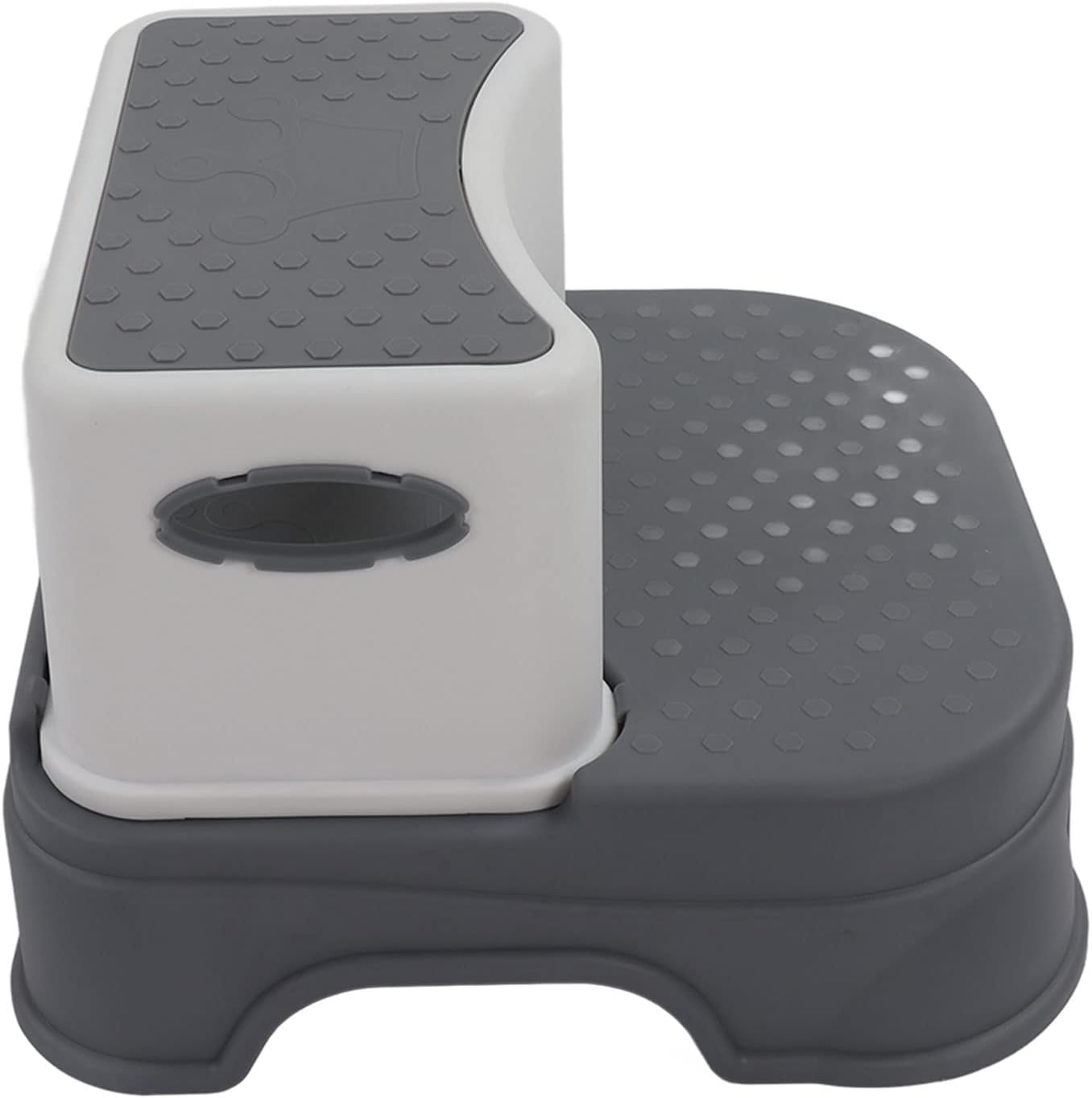 Double Antiskid Kids Step Stool, Double Antiskid Height Adjustable Widened Base Ergonomic Toddler Step Stool 2 Layer Detachable Step Stool, Toddler Step Stool for Bathroom Sink image number 2