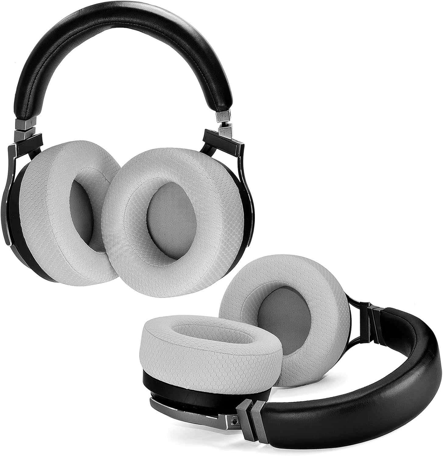 Upgrade Virtuosoxt Gray Thicker Earpads - Ear Cushion Compatible with Corsair Virtuoso RGB Wireless Se/Virtuoso XT Gaming Headset Replacement Ear Pad Integrated Plastic Buckle image number 2