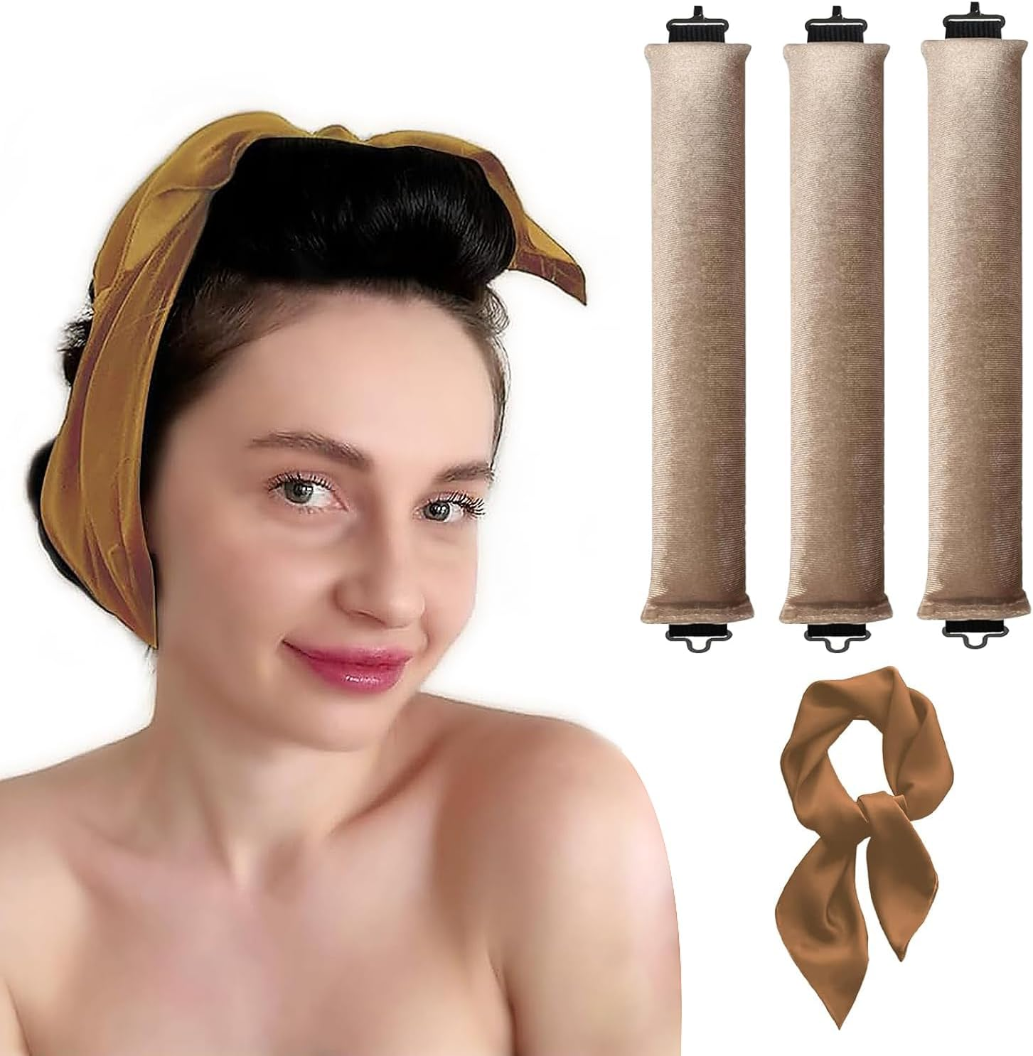 Heatless Curling Rod Headband