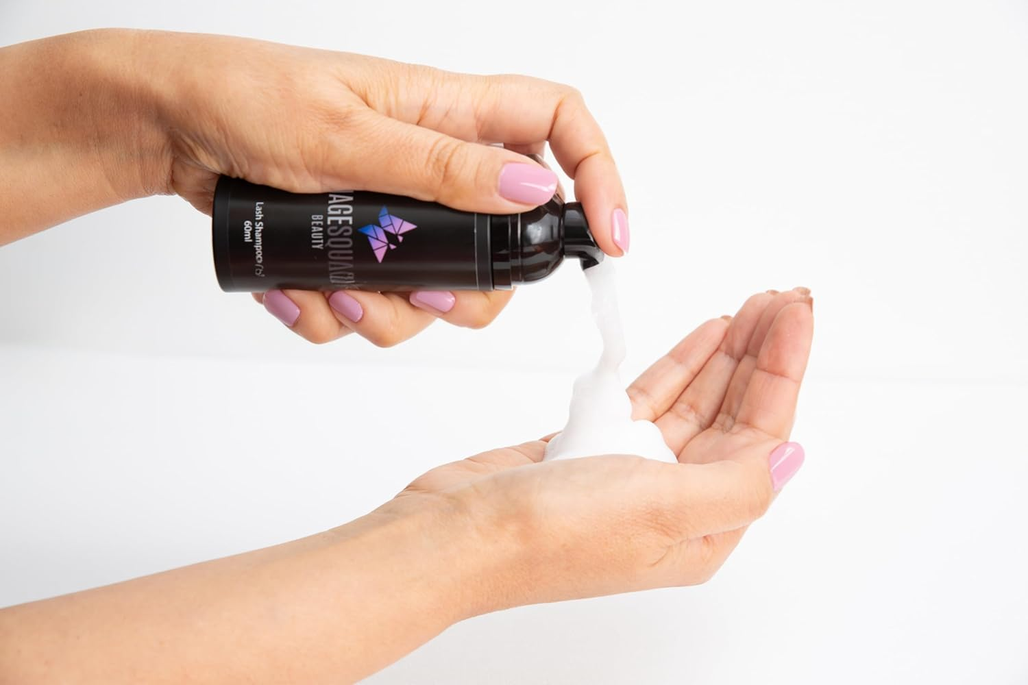 Image Square Beauty Lash Foam Cleanser Kit, Concentrated Eyelash Cleaner image number 1