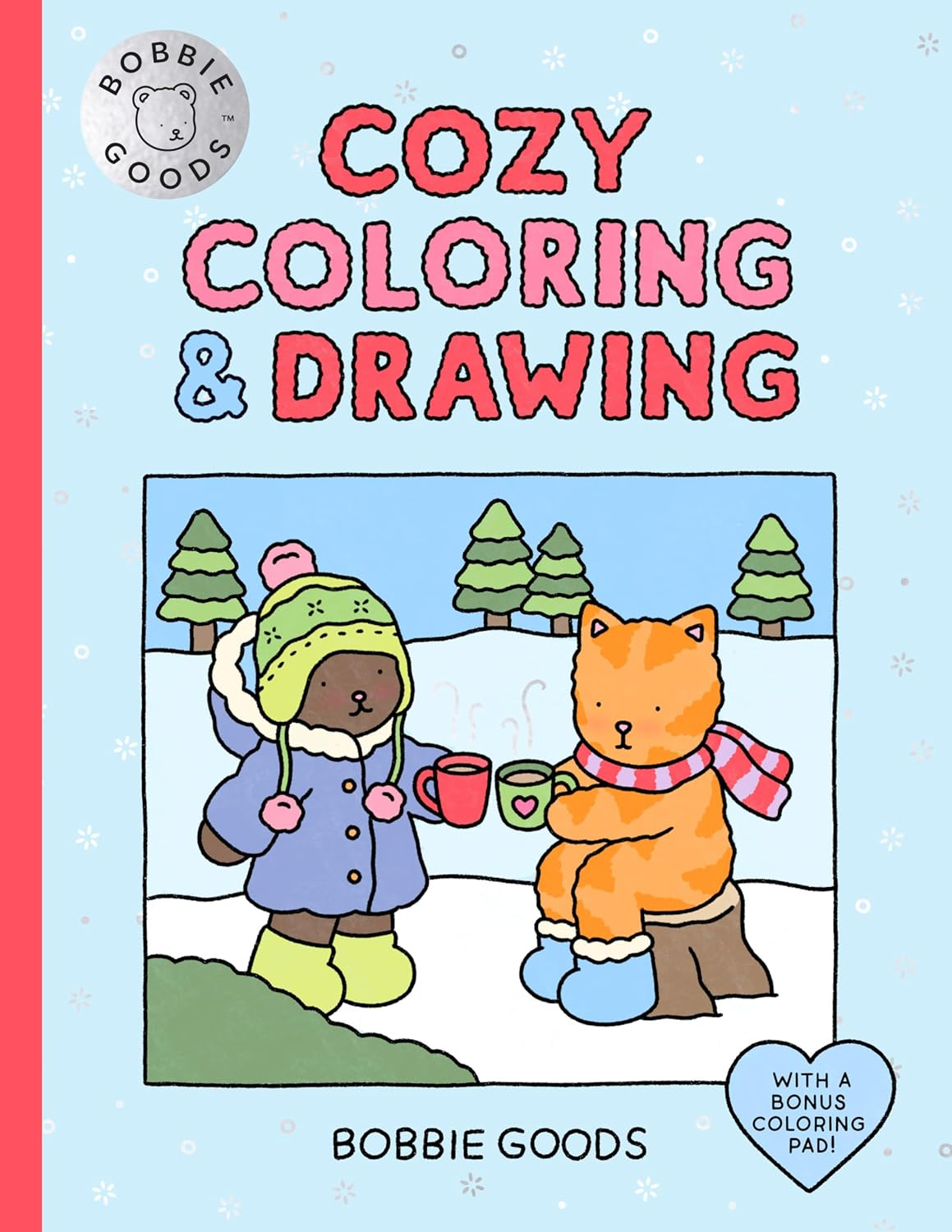 Bobbie Goods Cozy Coloring & Drawing: with a Bonus Coloring Pad image number 4