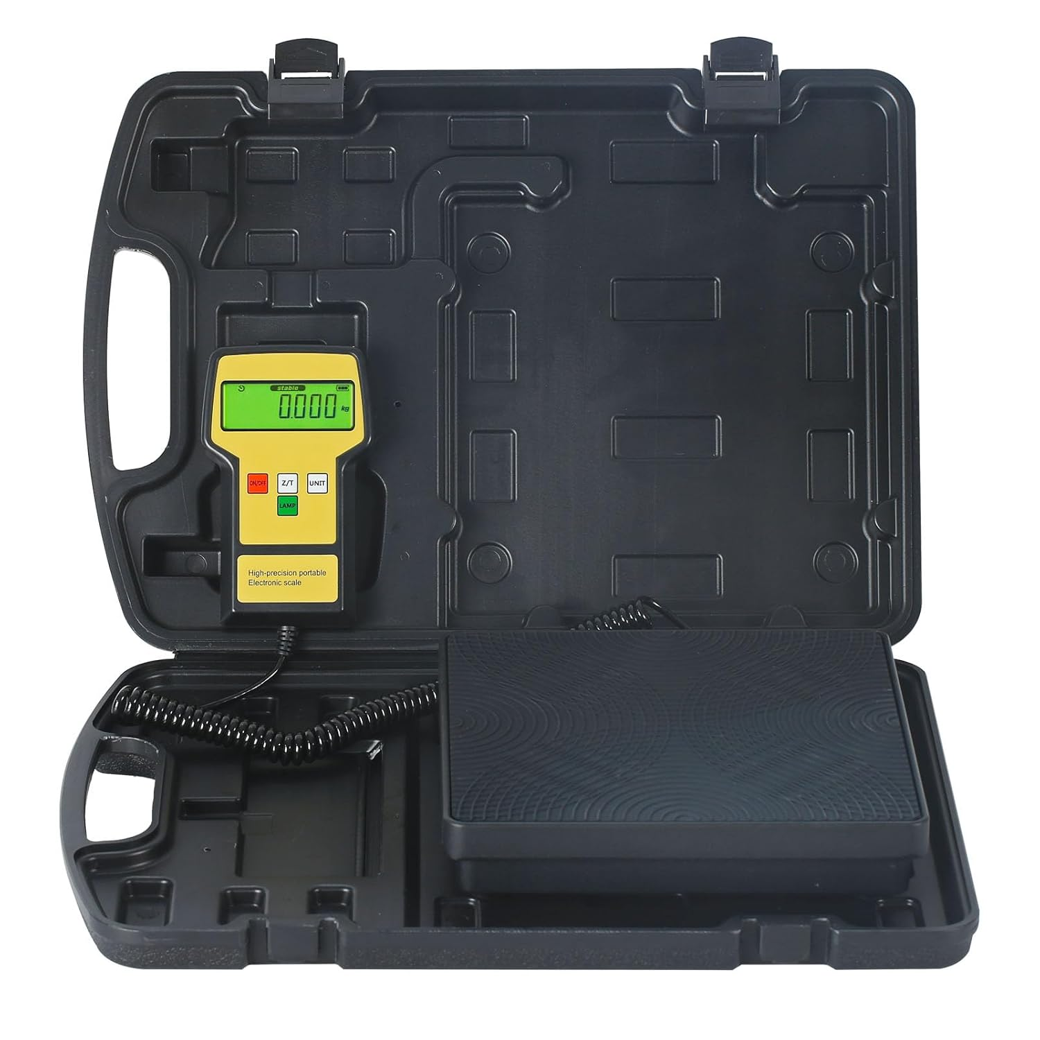 P PBAUTOS 220LBS Electronic Digital Refrigerant Charging Weight Scale with Portable Case, HVAC Refrigerant Scale for All Refrigerant Recovery Tanks image number 4