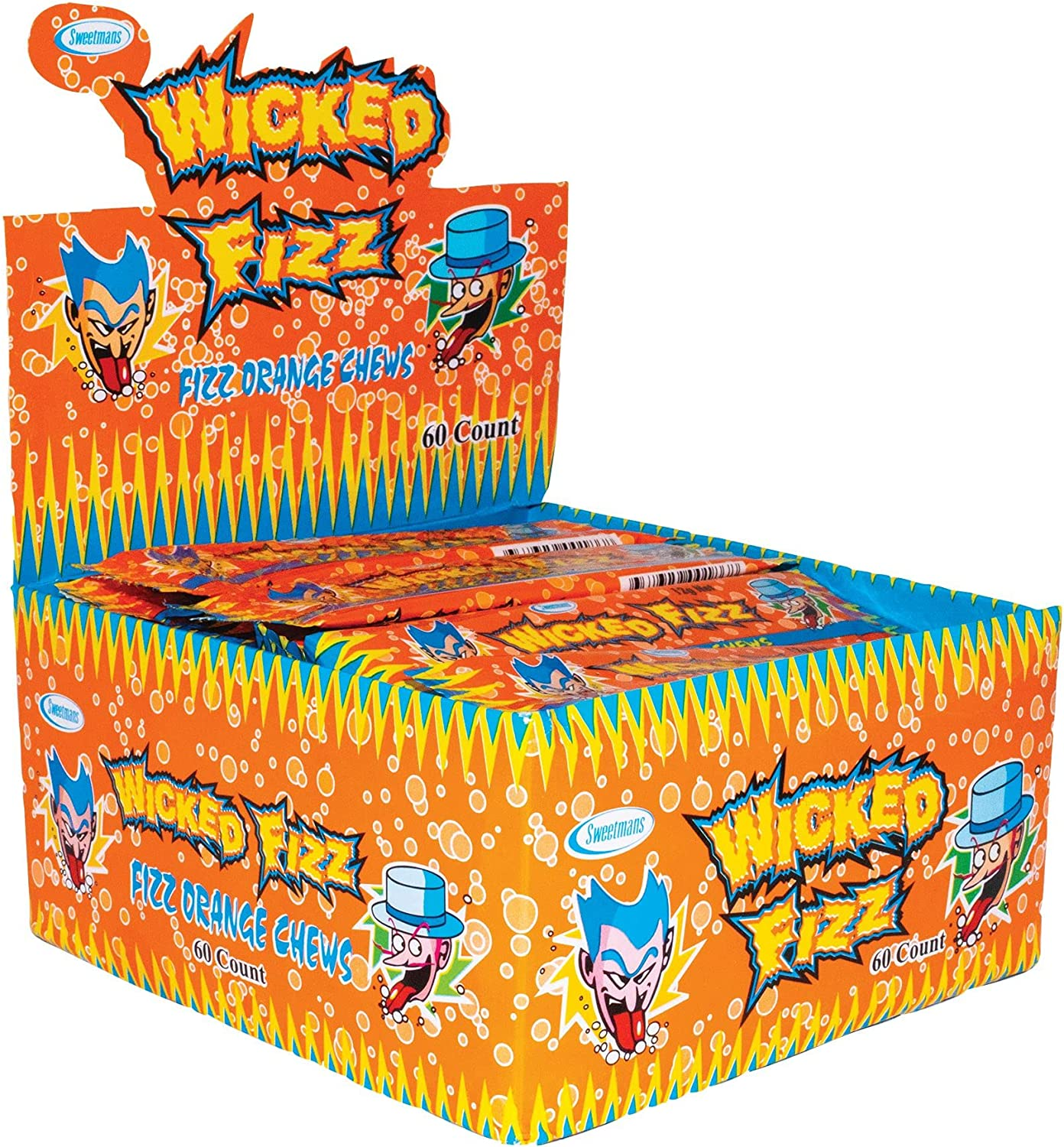 Wicked Fizz Blue Raspberry Flavour 12G X 72 image number 1