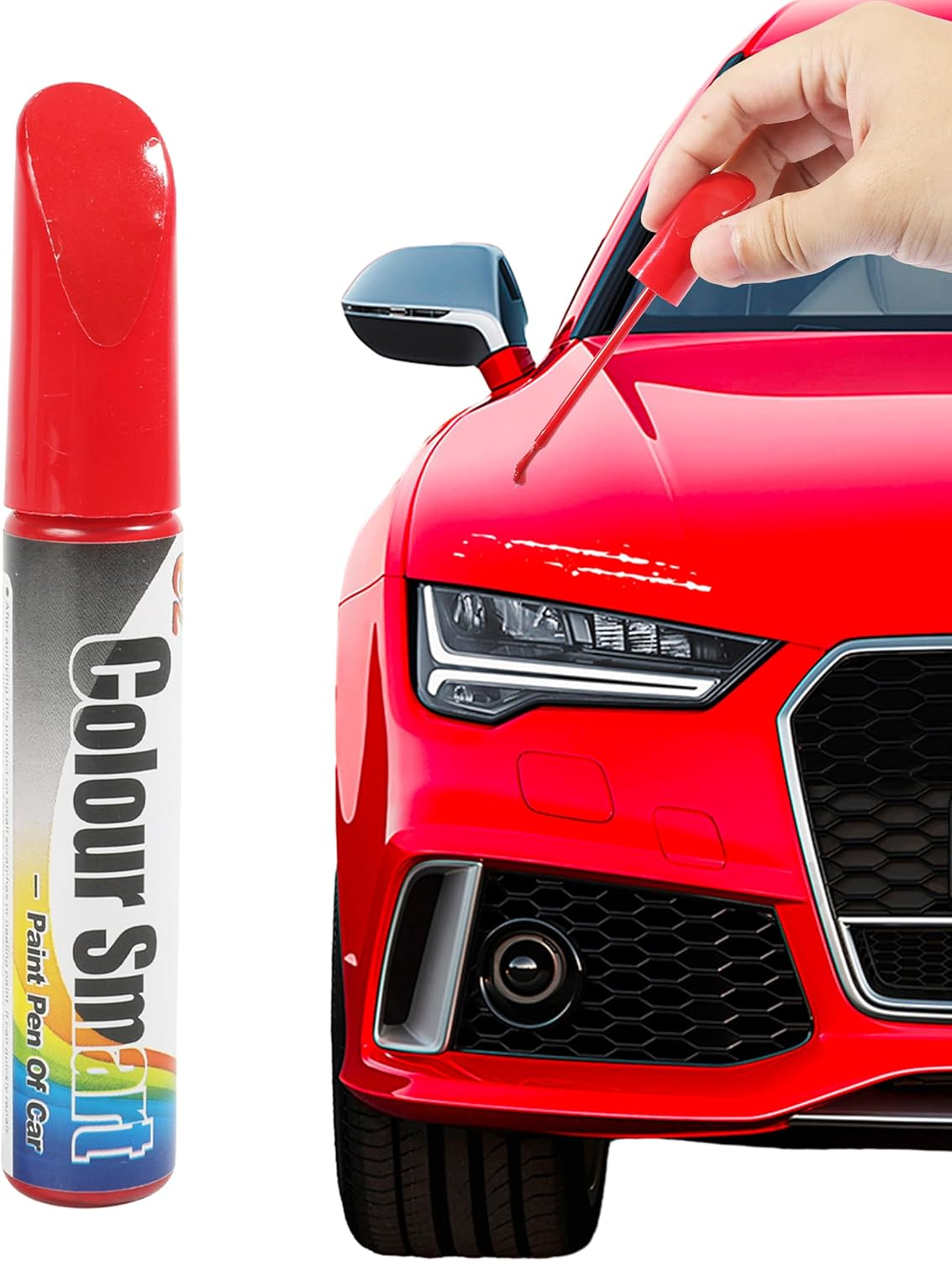 Car Scratch Repair,Scratch Remover for Vehicles,Car Remover Scratch Paint Pen Car Touch up Paint Fill Paint Pen,Car Accessories Touch-Up Pen Car Scratch Remover for Deep Scratches (Silver)