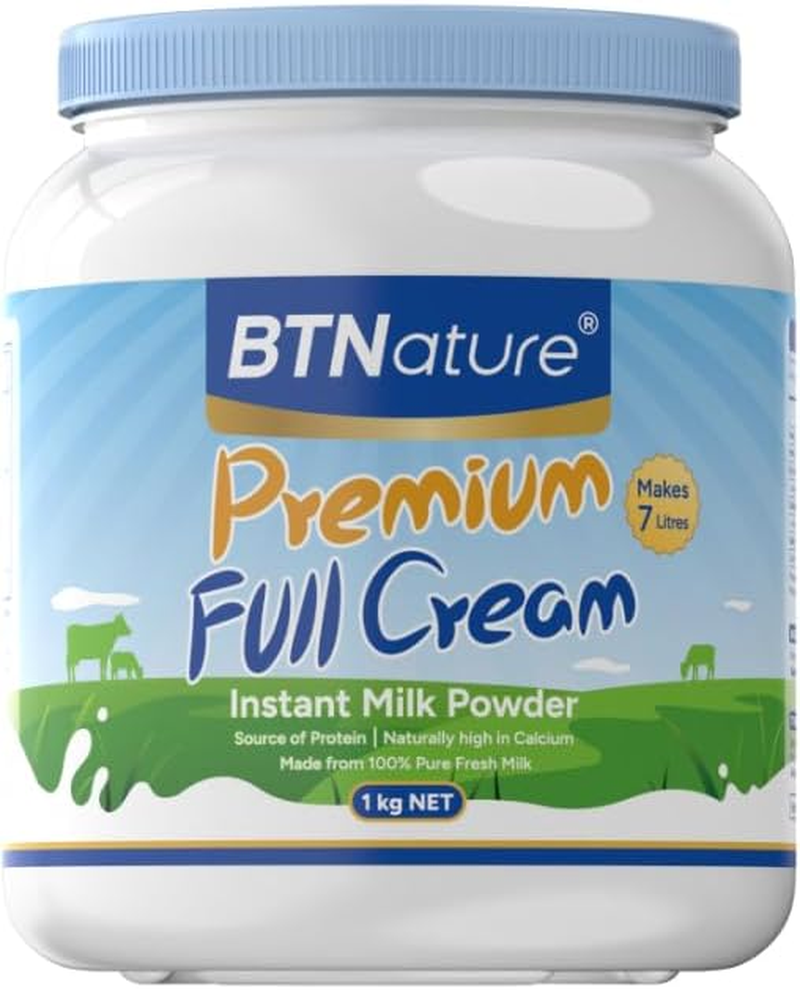 Btnature Premium Full Cream Instant Milk Powder - 1Kg