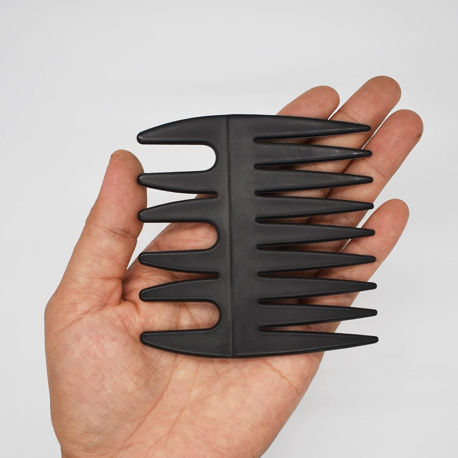 Professional Men Styling Comb, Pompadour Streaker Comb Texture Wide Tooth Comb for Hairstyling Shaping Wet Pick Hairdressing Comb, Black image number 6