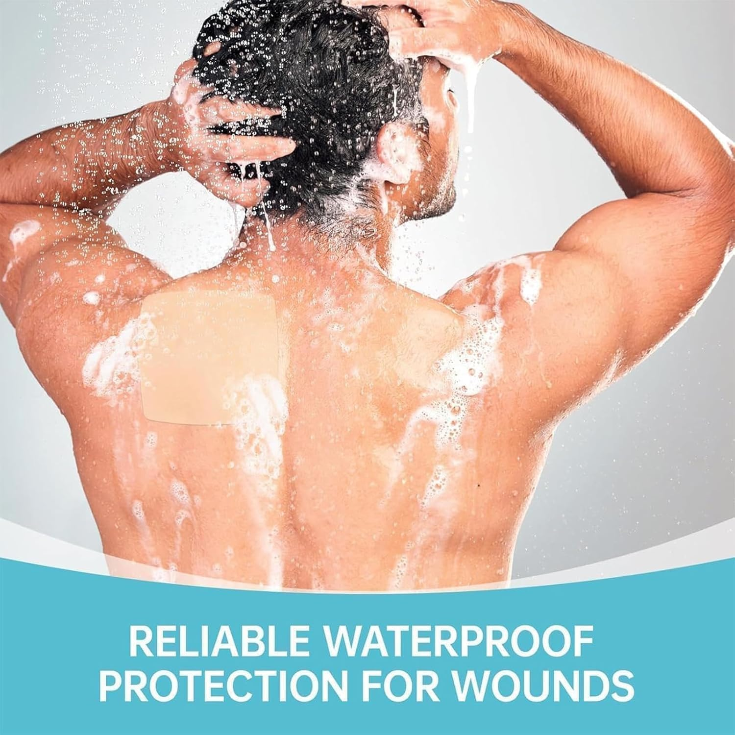 Hydrocolloid Bandages Roll - Cut-To-Size, Medical Grade Hydrocolloid Roll, Hydrocolloids Rolls Tape, Ultra Absorbent, Flexible & Waterproof (5Cm*2M) - 5Cm*2M image number 5