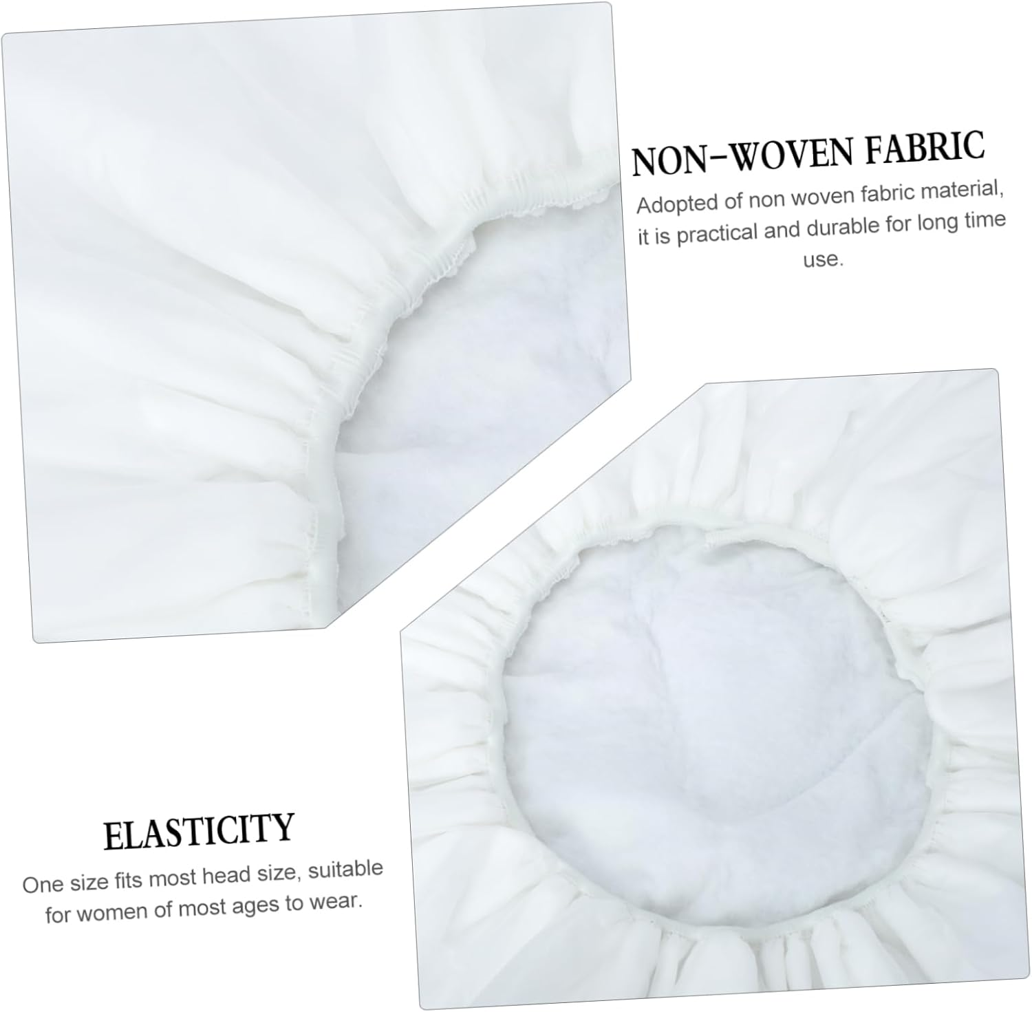 BIUDECO Rinse Shampoo Hat for Pregnant Women Dry Hair Wash Cap Microwaveable Hair Bonnet Travel and Outdoor Use image number 3