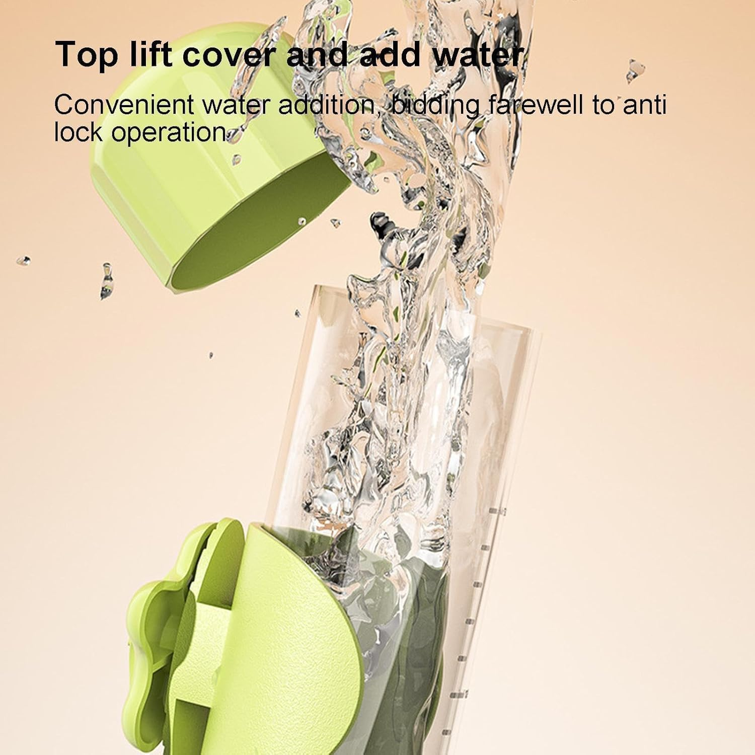 Water Bottle Bird Drinker Pet Bird Water Feeder Transparent Automatic Cockatiel Parakeet Water Dispenser Firing Pin Design (Green, 200Ml) image number 2