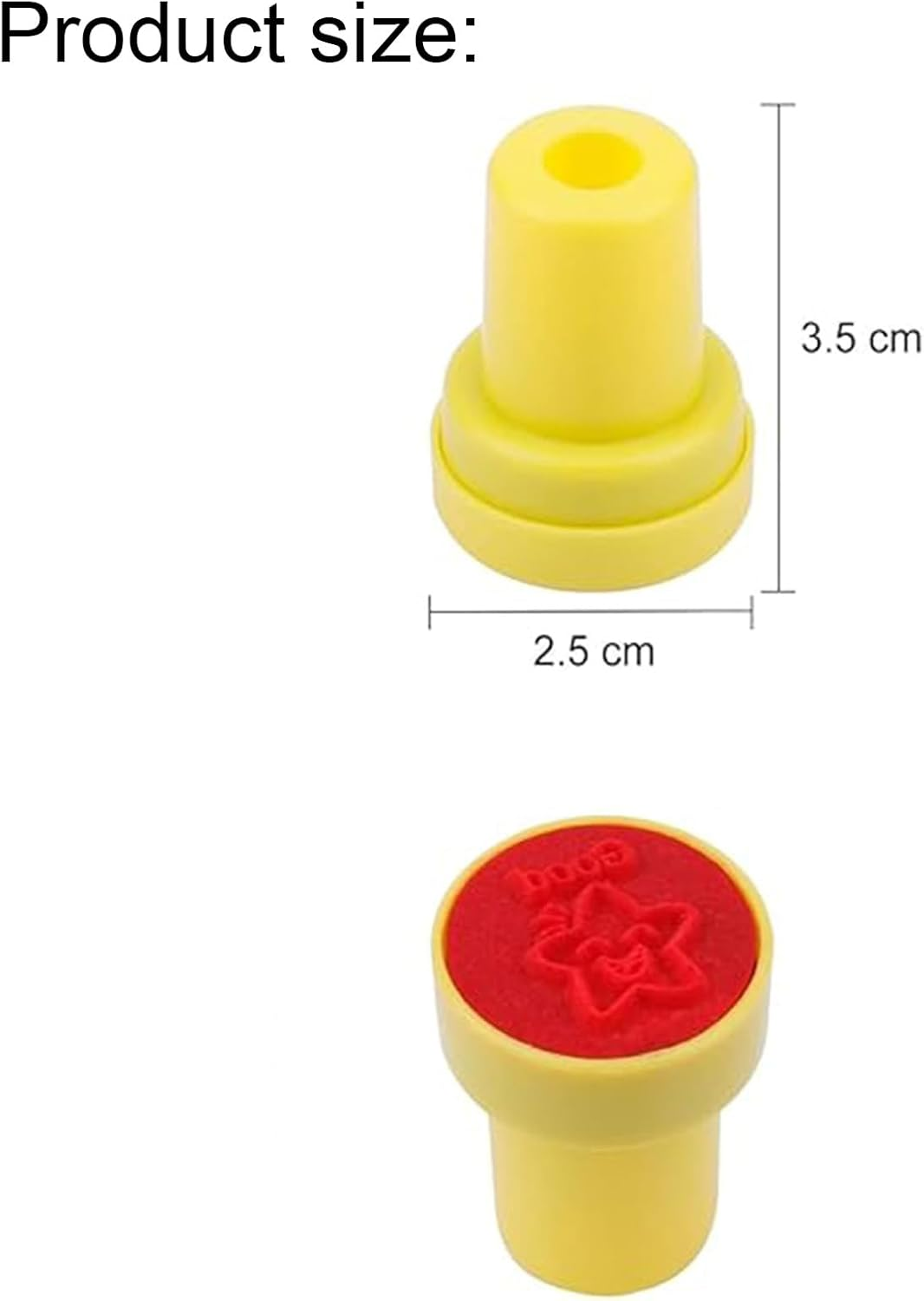 Self-Inking Teacher Stamp Set, 10 Pcs Motivational Stamps for Grading & Encouragement,Teacher Supplies (Different Kinds) image number 2