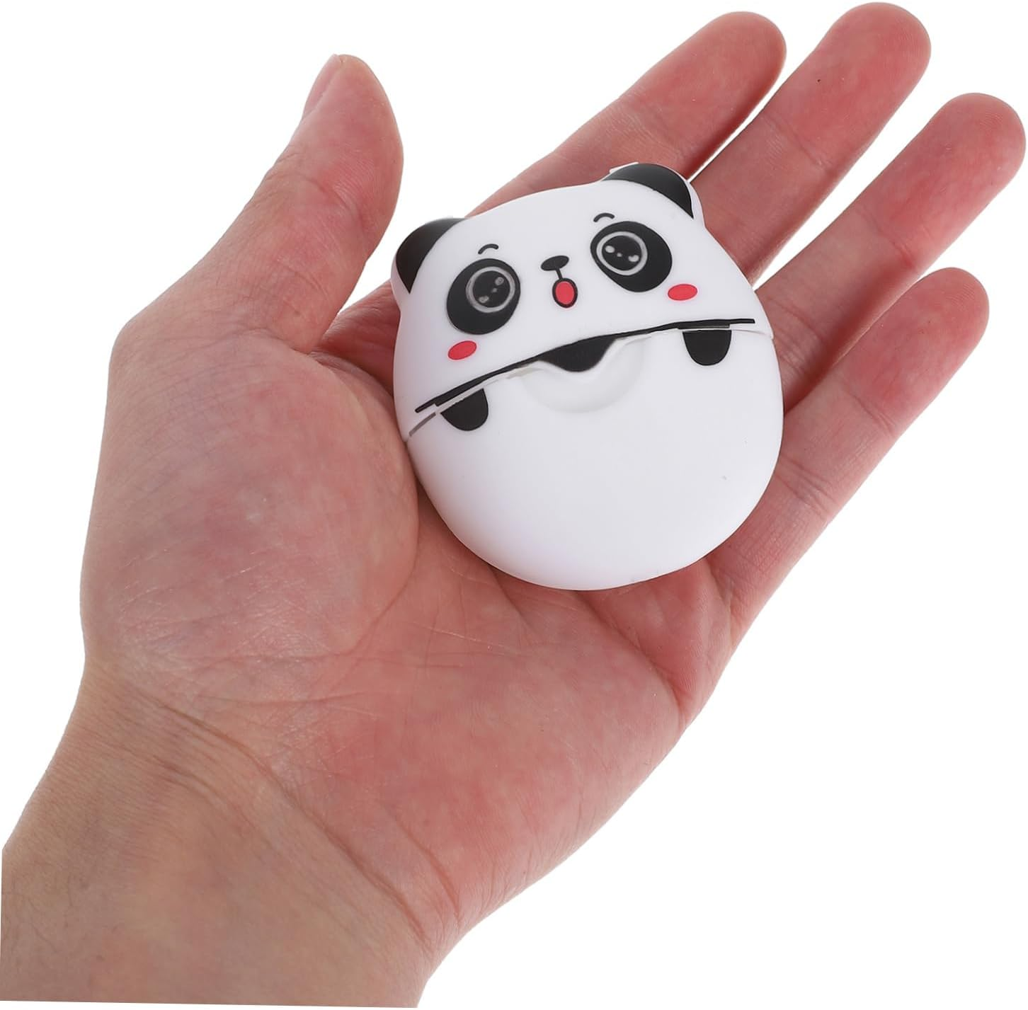 INOOMP Portable Soap Sheets Reusable Hand Washing Soap Cute Panda Container for Outdoor Activities and Camping Fresh Scent Compact Design image number 5