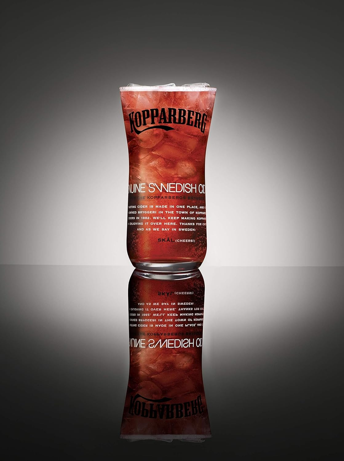 Kopparberg Cider 2 X Glass Nucleated and Toughened (500Ml)