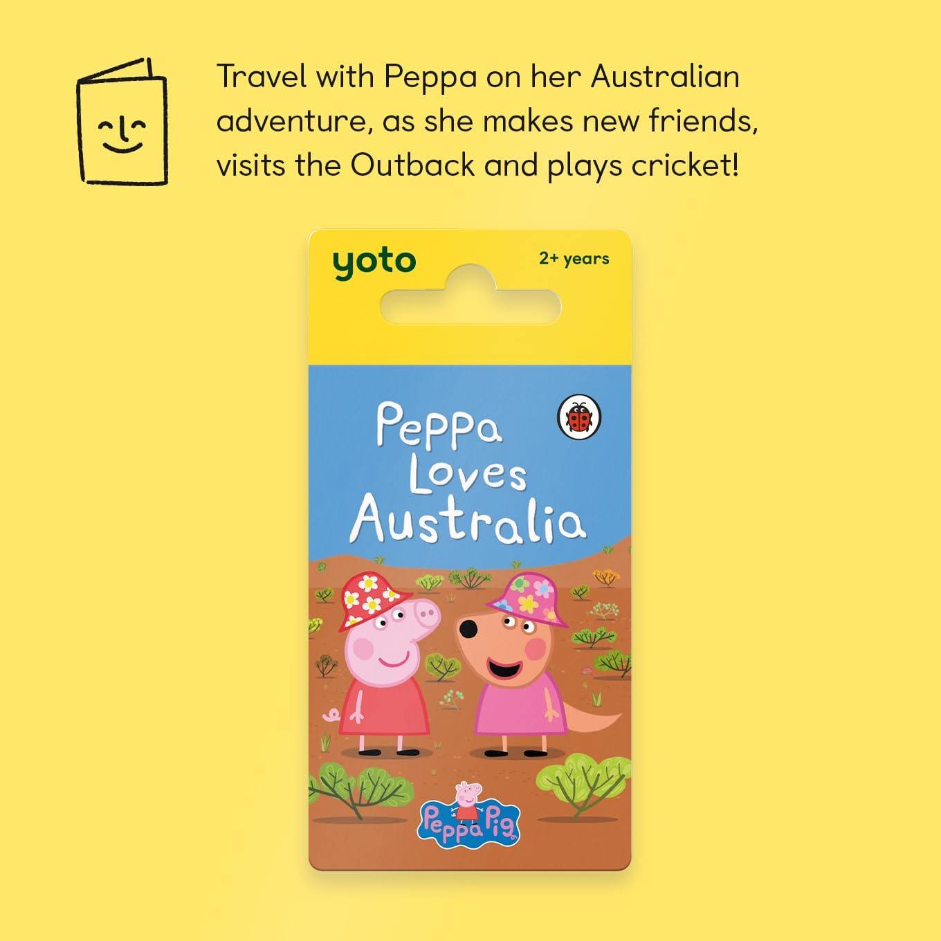 Yoto Peppa Loves Australia &ndash; Kids Audio Card for Use with Player & Mini All-In-1 Audio Player, Educational & Screen-Free Listening with Fun Stories for Playtime Bedtime & Travel Ages 2+ image number 5