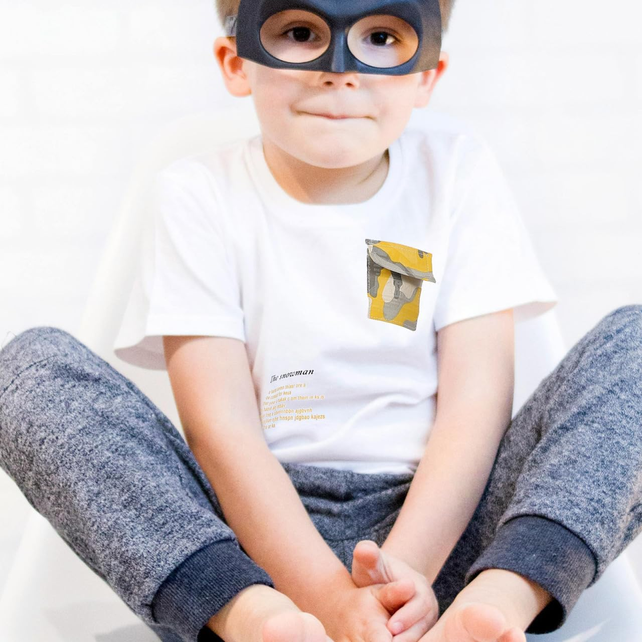 TEHAUX Toddler Boy Summer Outfit: Camo Yellow Short Sleeve T-Shirt & Shorts Set - Breathable Baby Boy Clothes for 1-2 Years image number 4