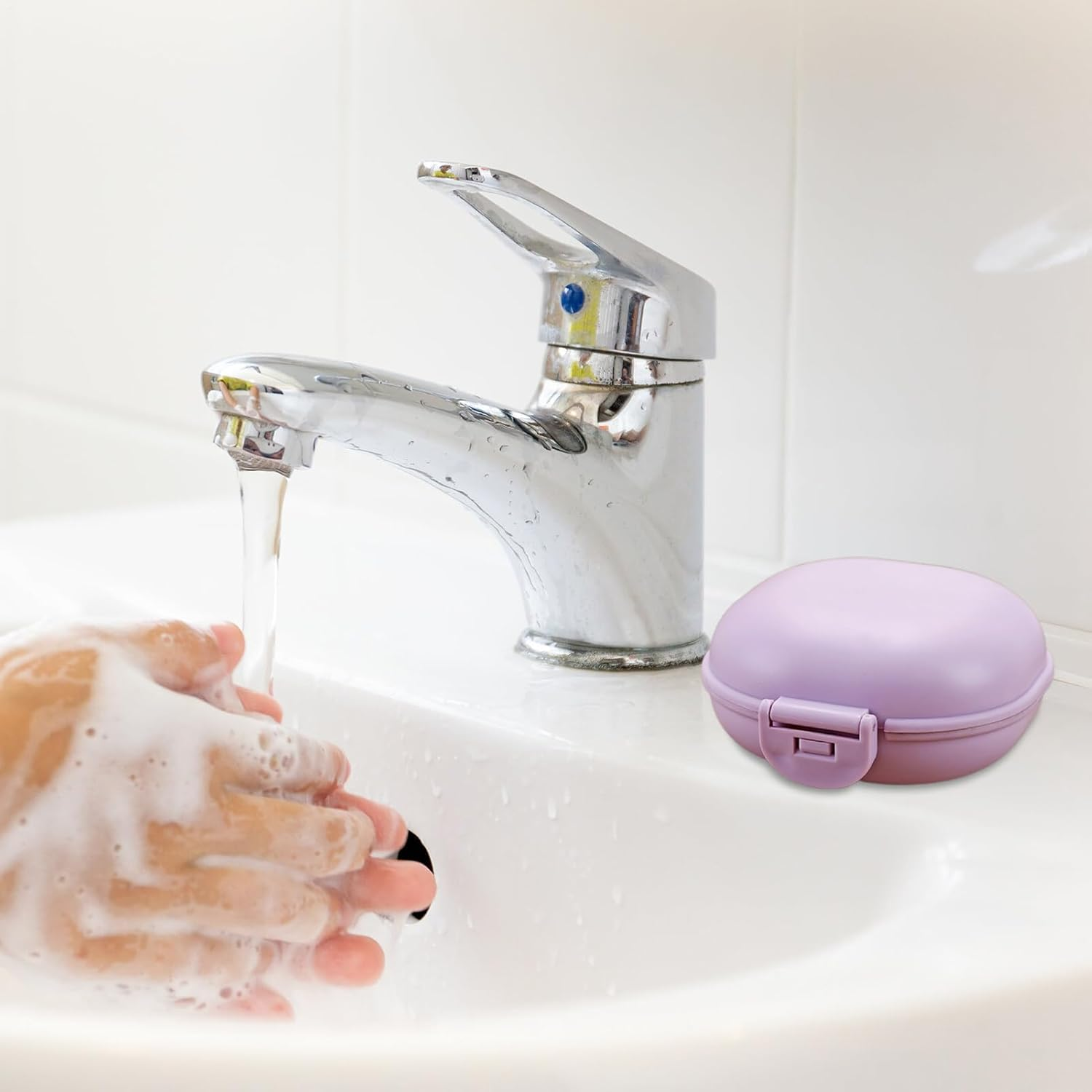 Shower Bar Box, Portable Shampoo Soap Container, Durable, Leak-Proof Housing for Bathroom and Travel, Keeps Bath Soaps Dry and Fresh, Ideal for Camping, Gym, Hotel Stay image number 3