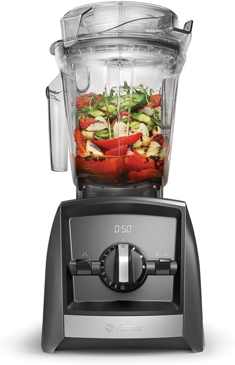 Vitamix A2500I Ascent Series High Performance Blender Slate 2L Powerful 10-Speed Blender with 3 Program Settings and 10-Year Warranty
