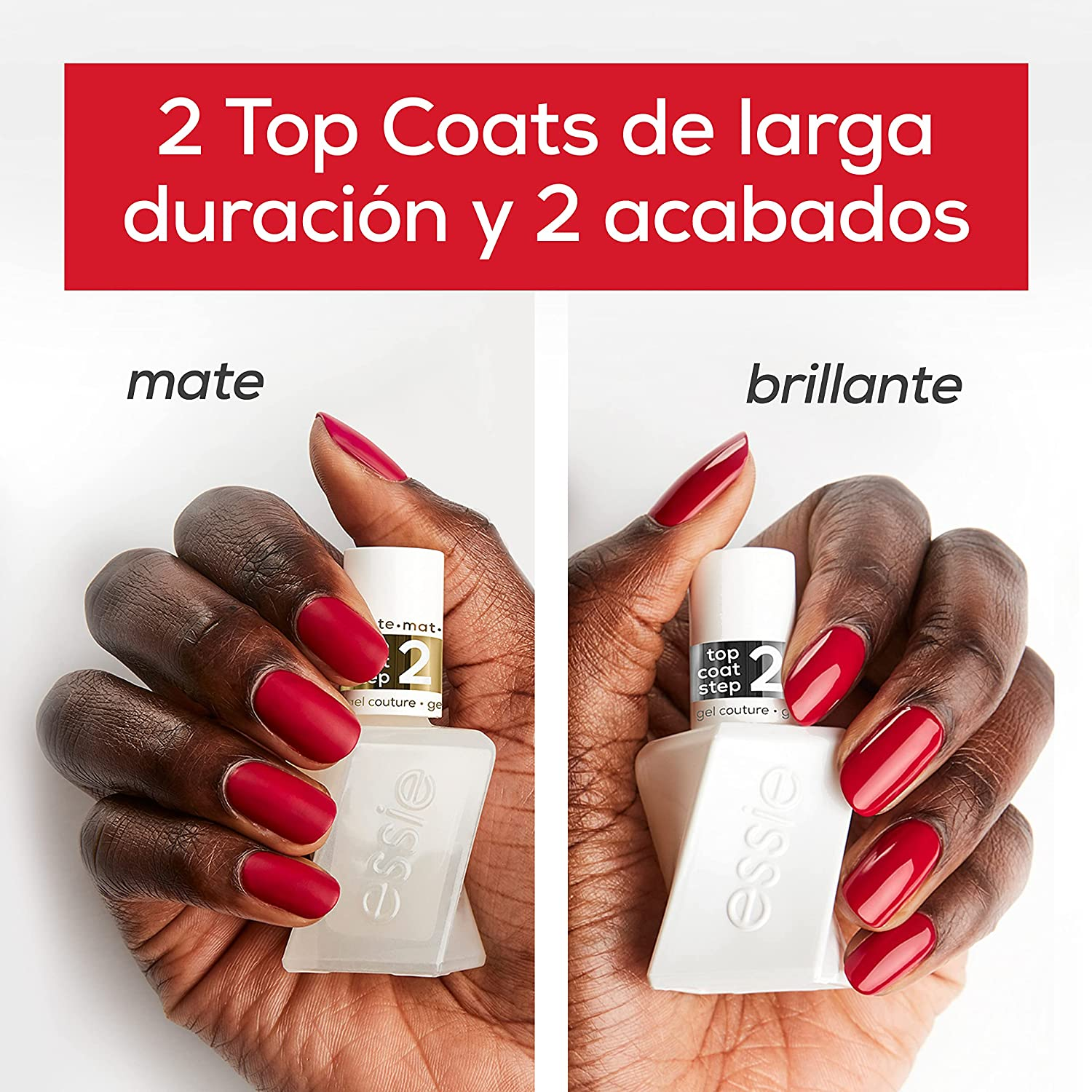 Essie Gel Couture Top Coat, Sheer Gel-Like Finish, No UV Lamp Required, 13.5 Ml - Top Coat image number 4