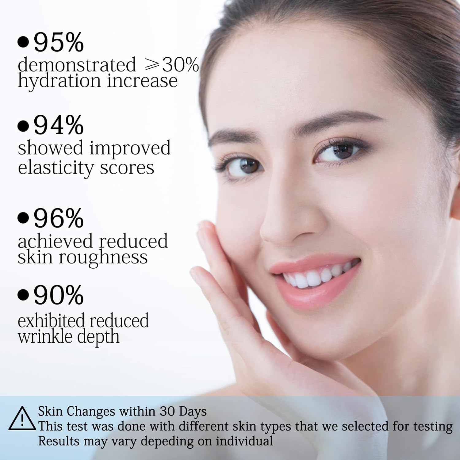 Hyaluronic Acid Powder for Face, High Molecular Weight Hyaluronic Acid Facial Serum Skin Care, Homemade Hydrating Serums, Moisturizer Skincare Cosmetics Grade 100G(5.32Oz) image number 2