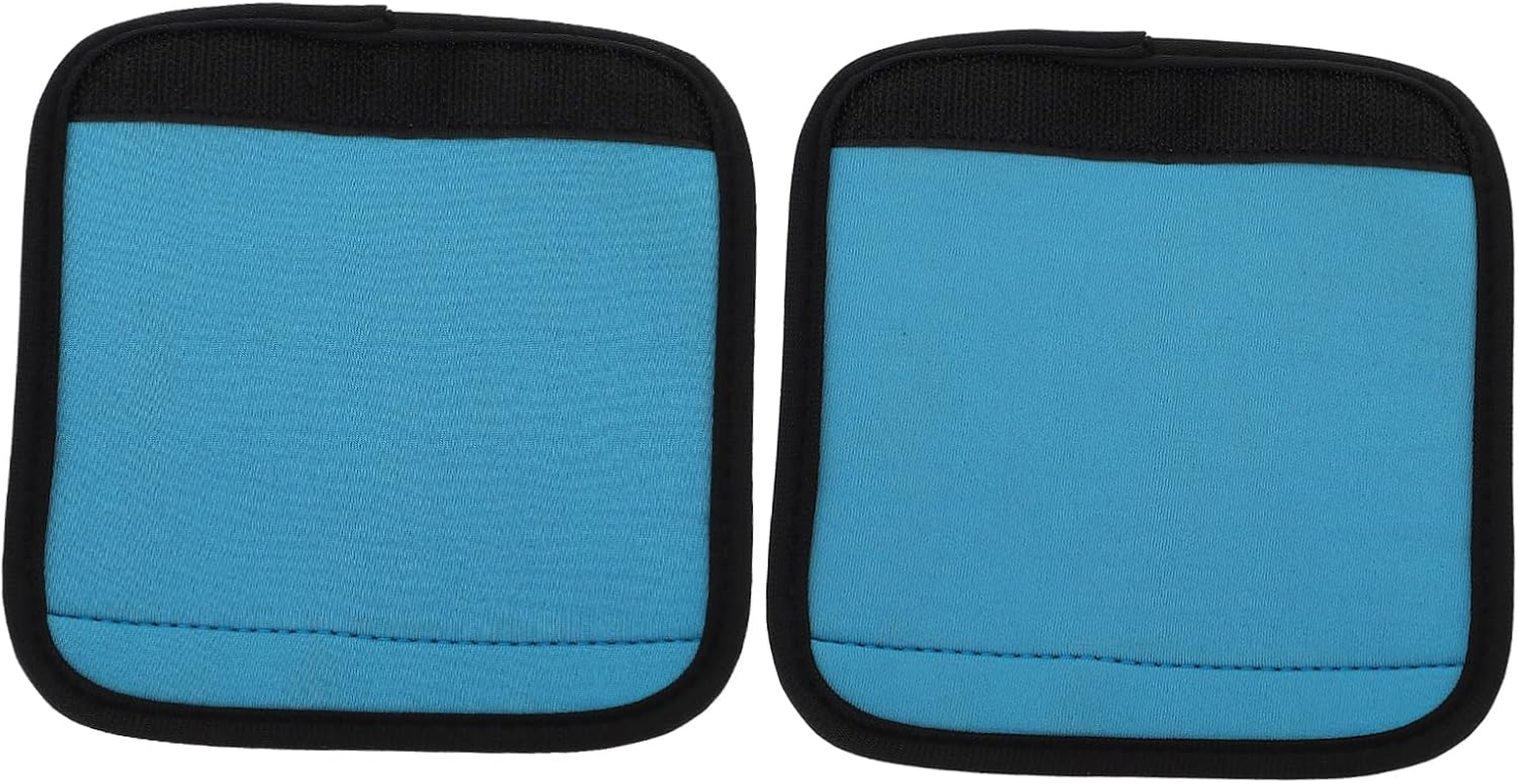 Holibanna 2Pcs Luggage Handle Wraps for Travel Hand Protectors Decorative Covers Go Wraps Neoprene Material Easy to Use Bright