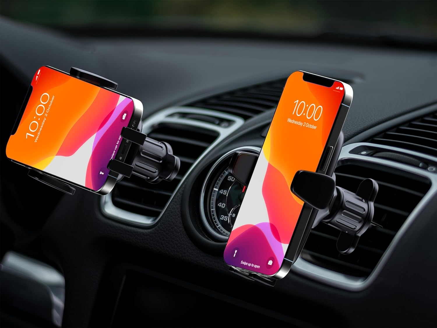 [100% Australian Owned] Raviant Car Phone Holder, Universal Car Phone Mount for Vents, Mobile Phone Holder for Car Compatible with Iphone15 Pro Max, Samsung and Many More【2024 Upgraded】 image number 6
