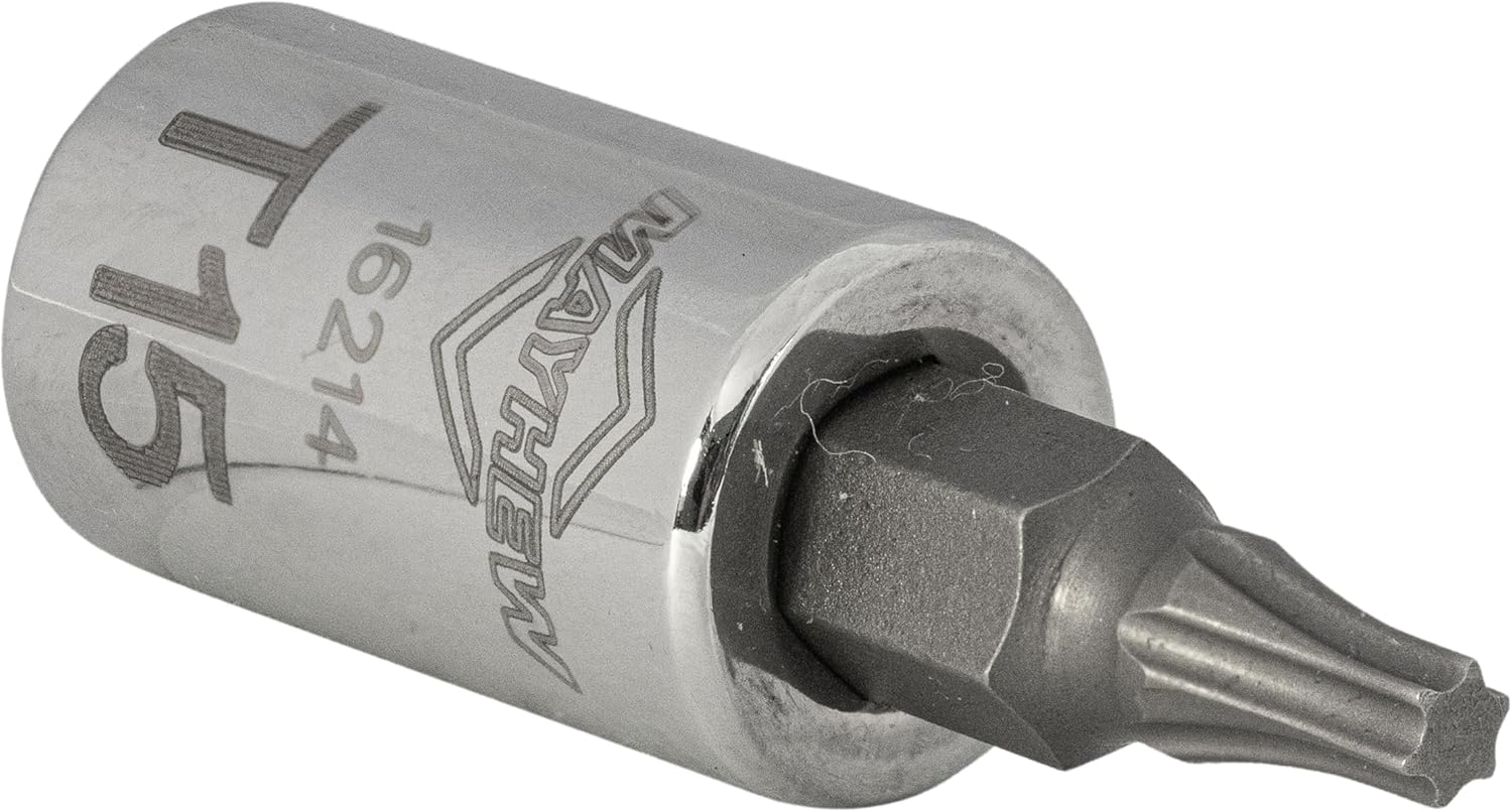 Mayhew Tools 16013 Torx Socket Bit Set, Chrome Plated, 12-Piece image number 4