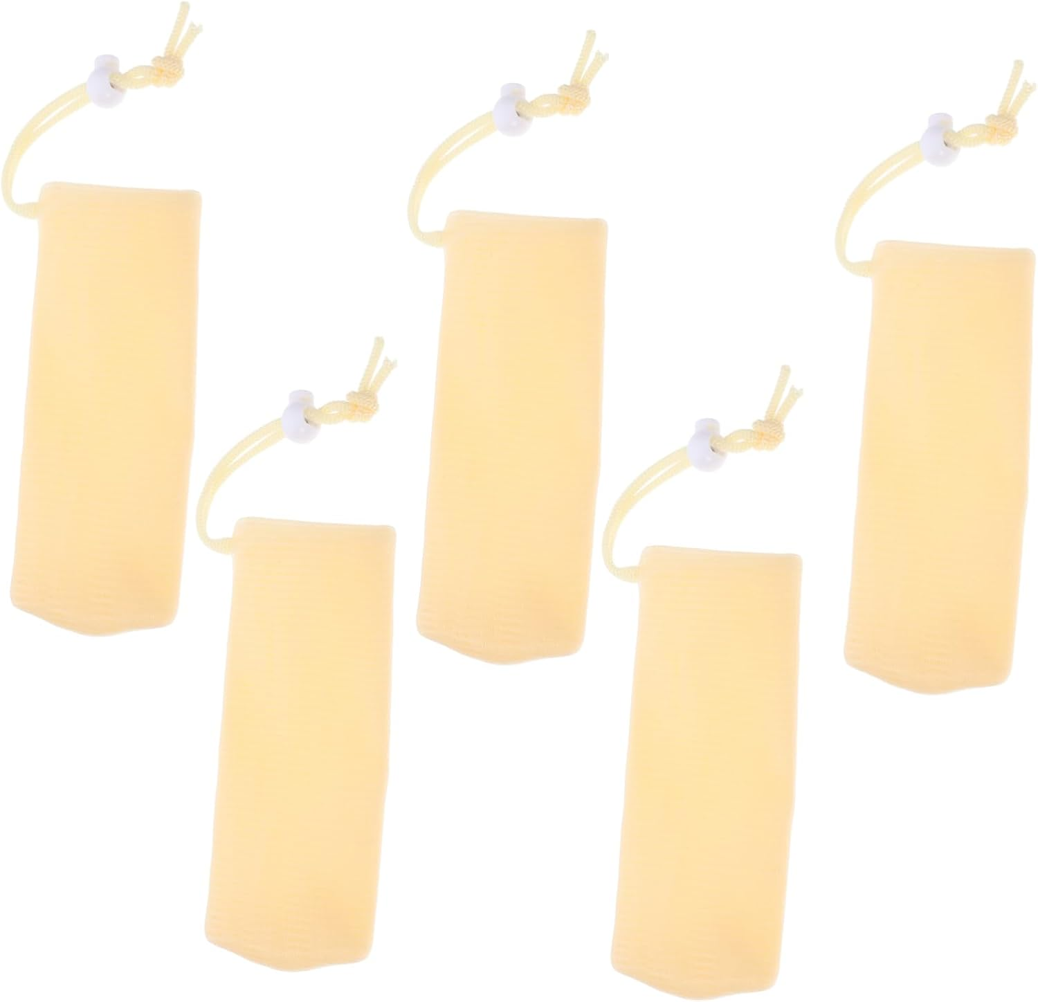 OHPHCALL 5Pcs Exfoliating Soap Bag Mesh Soap Pouch for Shampoo Bar Bar Pouch Storage image number 3