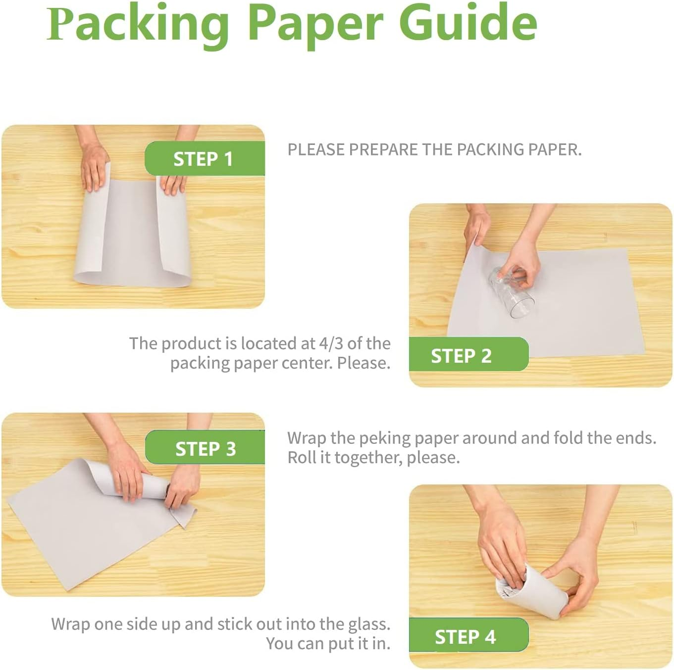 Large Packing Paper Sheets for Moving 31" X 21.5", Packing Supplies for Moving, Shipping, Wrapping and Box Filler 50 Sheets,2.1Lbs image number 4