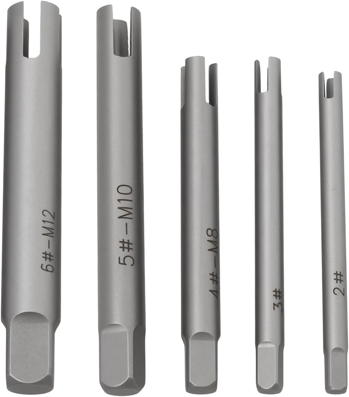 Emagtech 5Pcs 3/4 Tap Thread Remover M5-M12 Alloy Carbon Steel for Hand Tools and Workshop Equipment image number 1