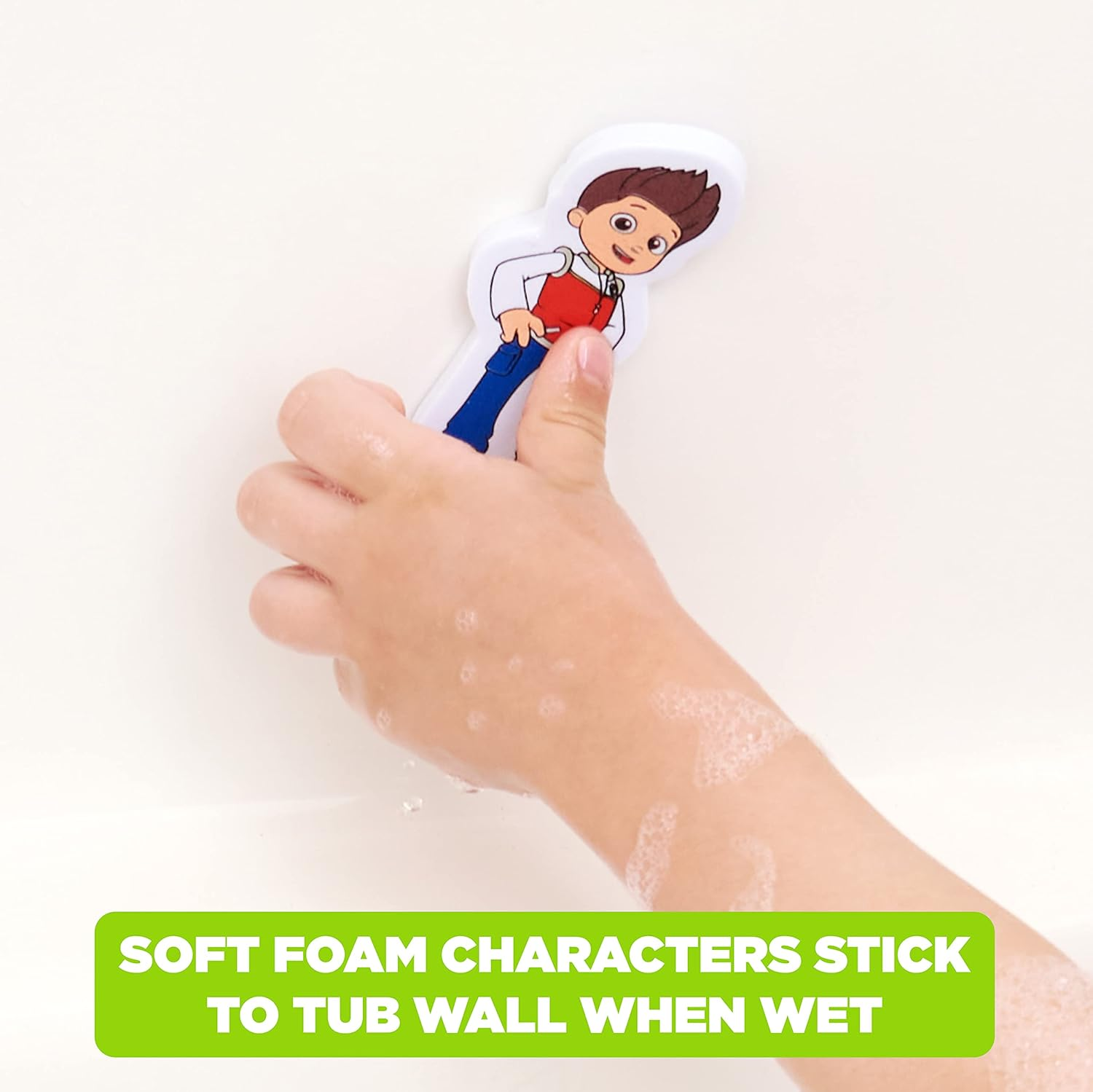PAW Patrol Bath Foam Clings, 8 Pc - Kids Bath Activity, Bath Toys image number 5