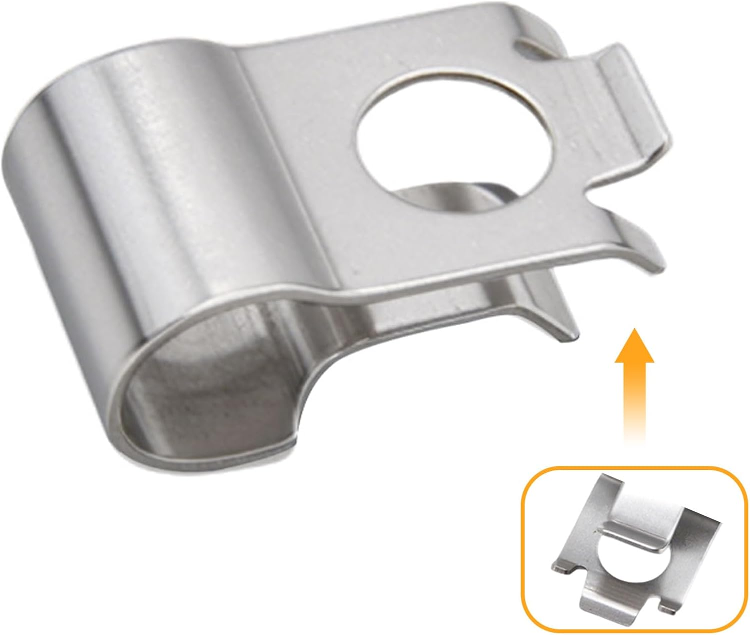 Auto Turbo Wastegate Actuator Rod Clips 06J145220A Compatible with VW Audi Golf Jetta Passat image number 3