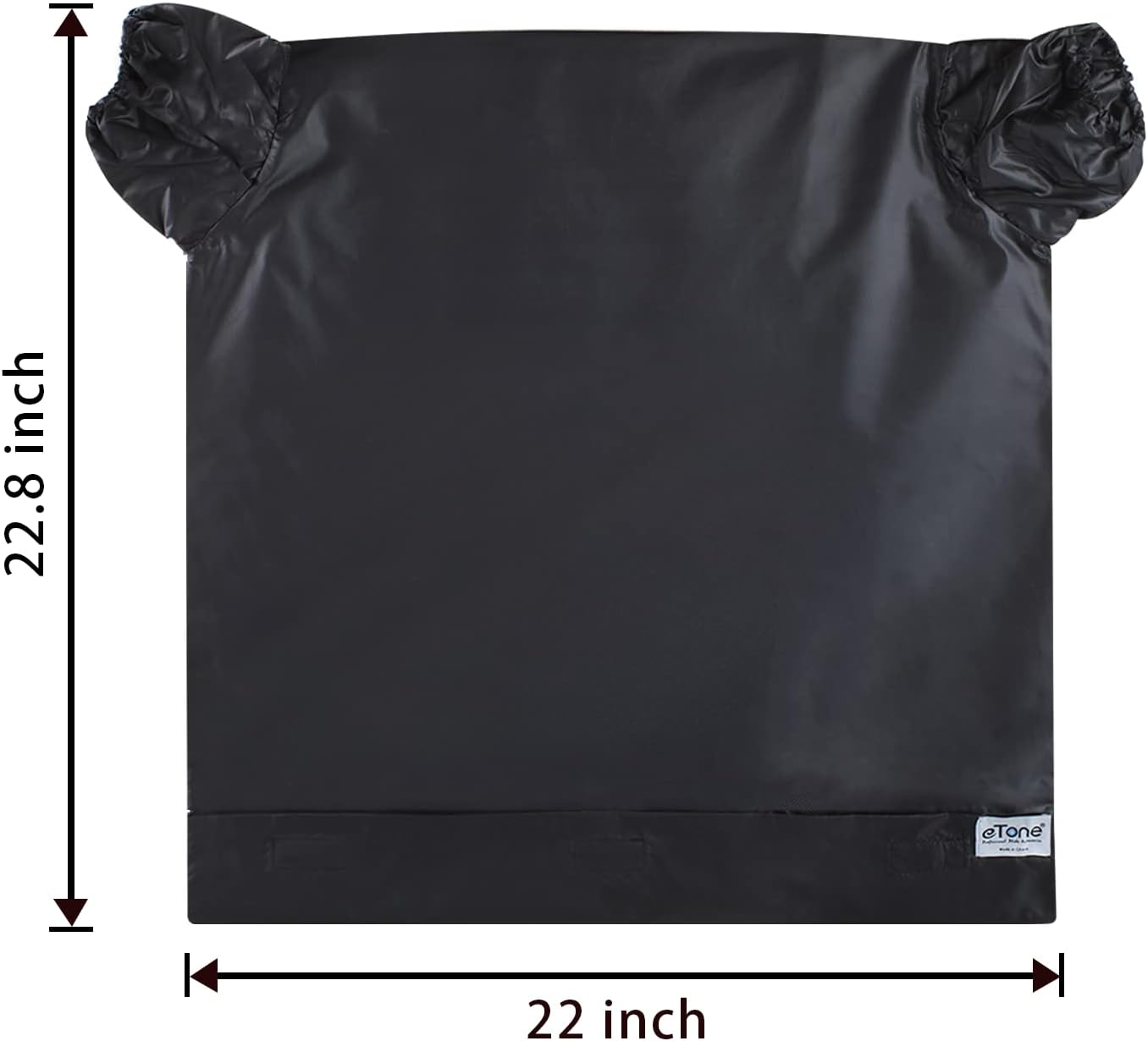 Darkroom Equipment Etone Film Changing Bag Camera Dedicated Film Developing Darkroom Zipper Bag Double Layer Load Photography 22X22.8'' Photography Accessories (M) image number 4
