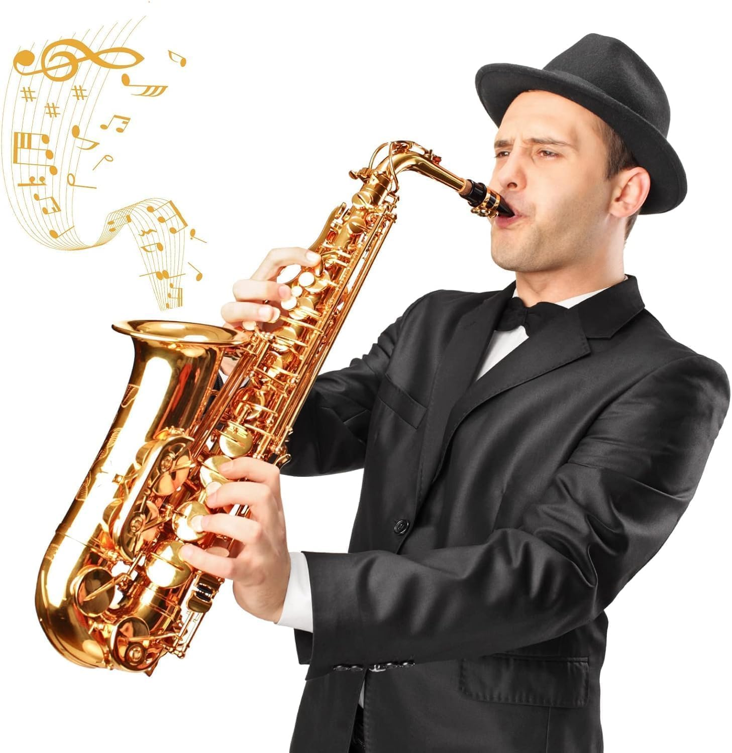 10 Pack Alto Saxophone Reeds,Saxophone Reed Tool Traditional Reed Compact Reed Reed,Thinner Reed Tip Traditional Alto Sax Reeds,Alto Saxophone Reed Bamboo Saxophone Reed,Alto Saxophone Reeds Sax Reed image number 3