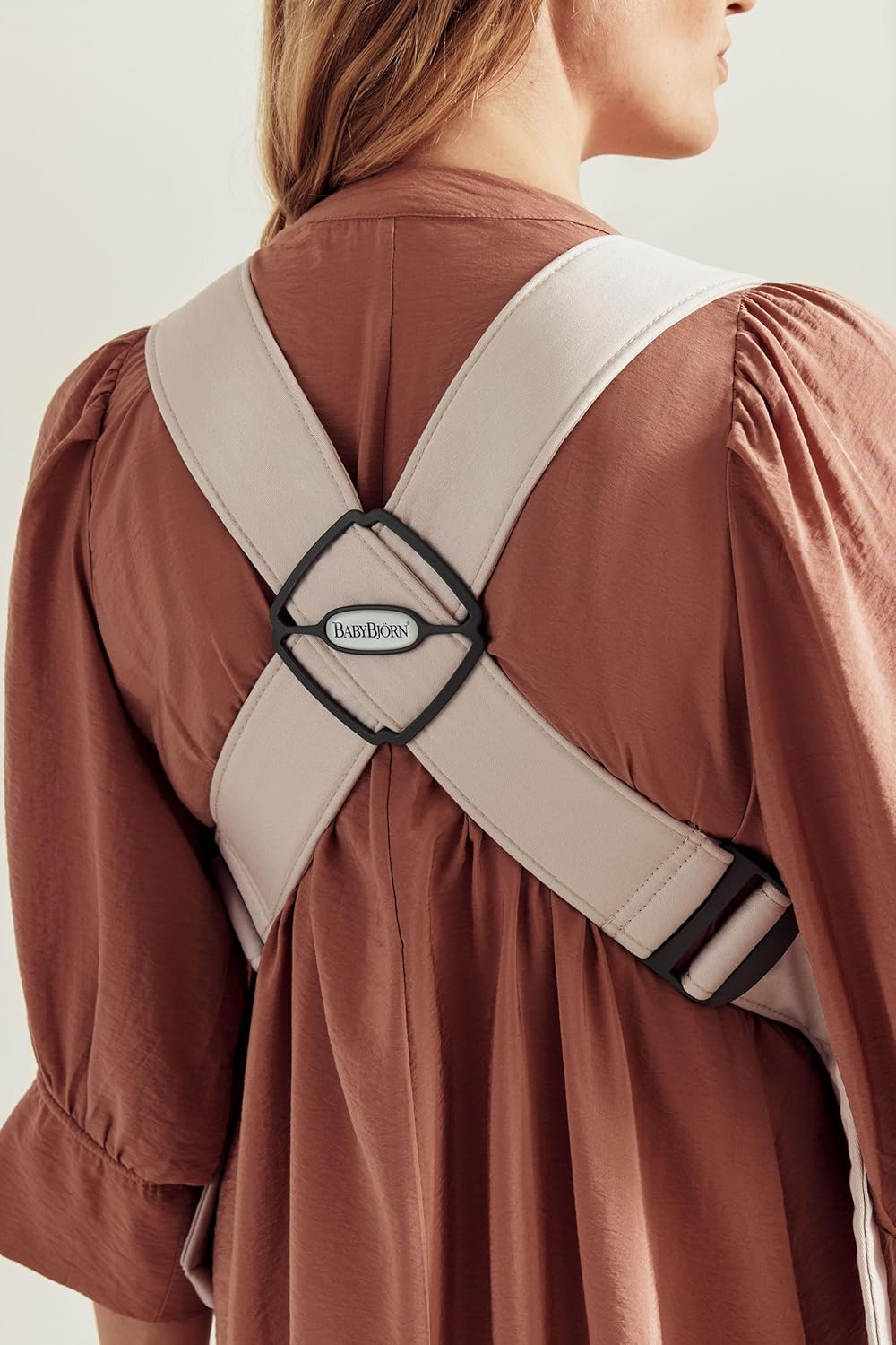 Babybj&ouml;rn Baby Carrier Mini, 3D Jersey, Light Beige image number 6