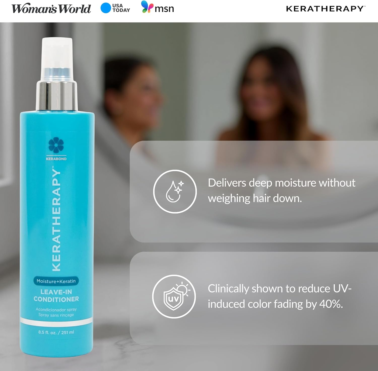 Keratherapy Keratherapy Keratin-Infused Leave in Conditioner Spray 251 Ml, 251 Ml image number 3