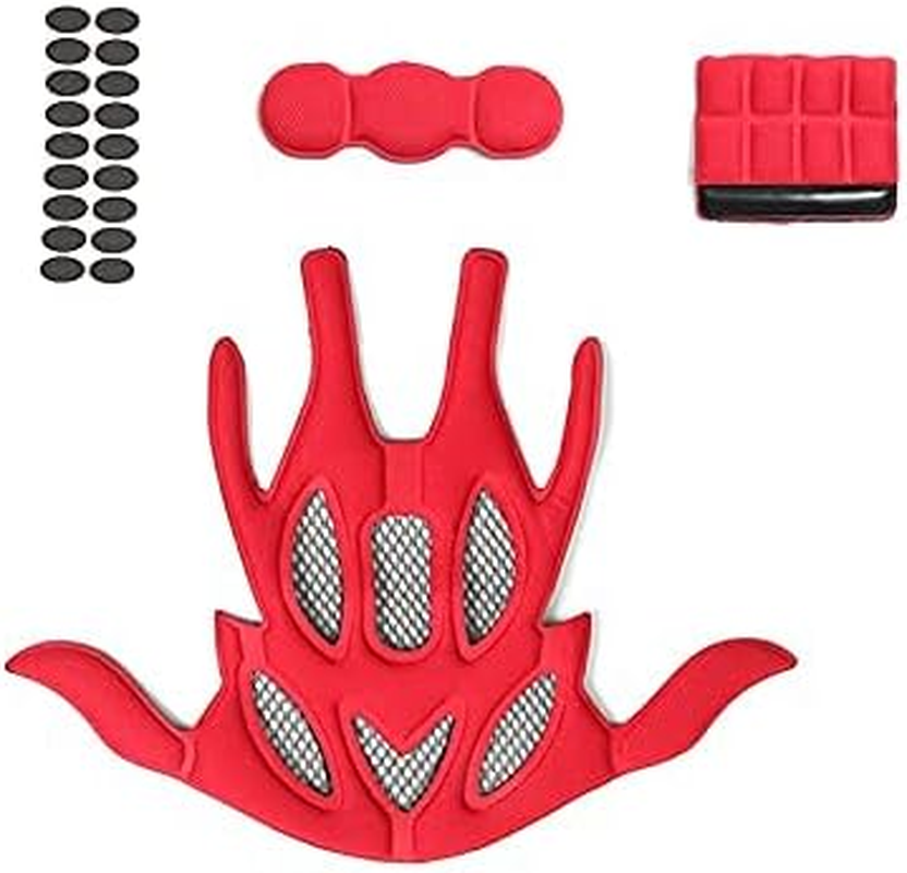 Foam Padding Kit 21PCS Head Protection Liner Inner Protective Pads Net Replacement Pad Cushion Mat Set for Bike Bicycle Motorcycle Cycling Riding Sport Helmets image number 1