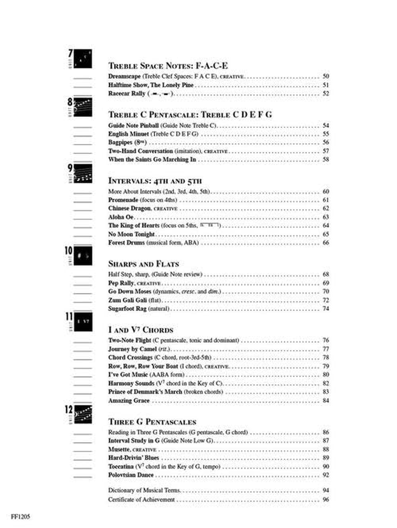 Accelerated Piano Adventures for the Older Beginner - Lesson Book 1 image number 2