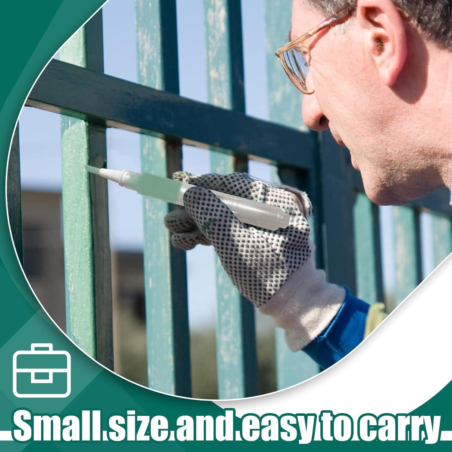 Touch up Paint Pen, 3 Pcs 5Ml Refillable Paint Brush Pens, Paint Pen for Wall Touch up for Wall Repair, Funiture, Cabinet, Wood Floor, Window